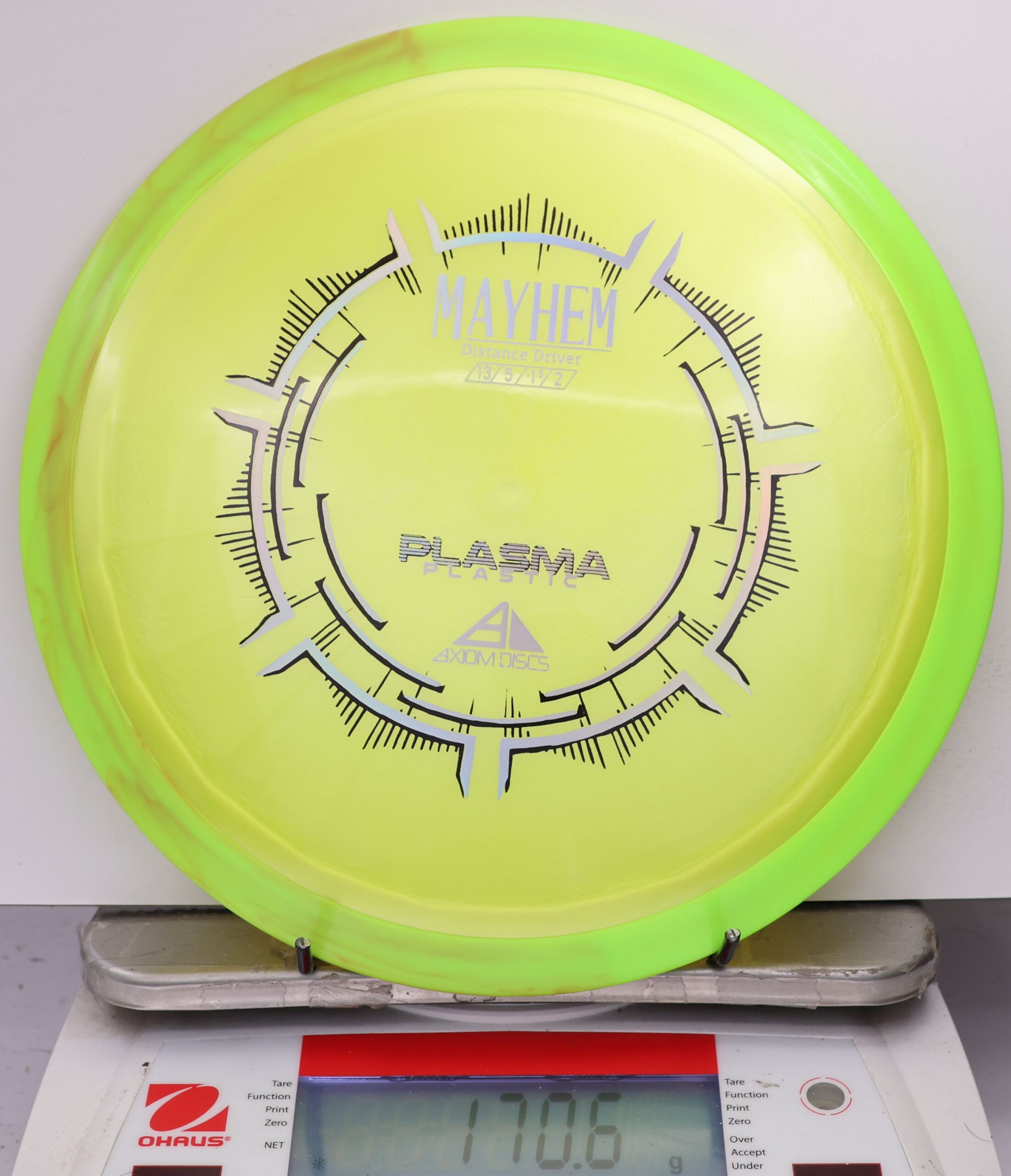 593685 Plasma Mayhem - #07 NGreen-Yellow, 171