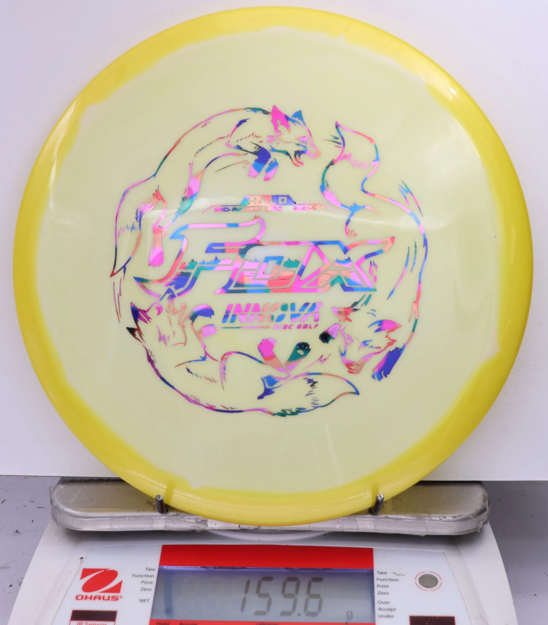 595450 Halo Star Fox - #308 Yellow-White, 160