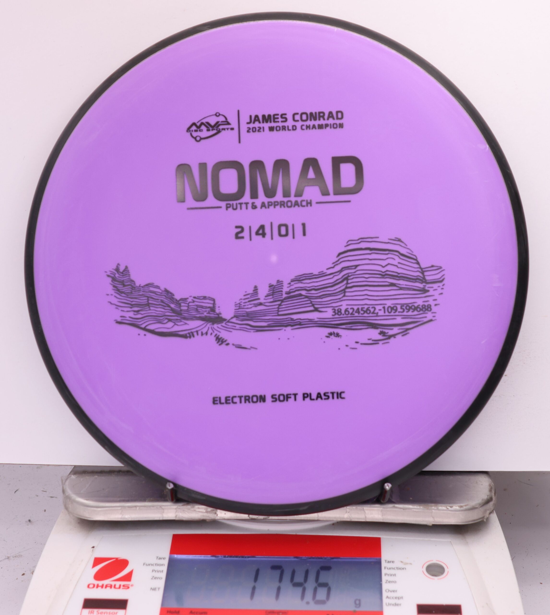 595561 Electron Soft Nomad, James Conrad - #305 Purple, 175