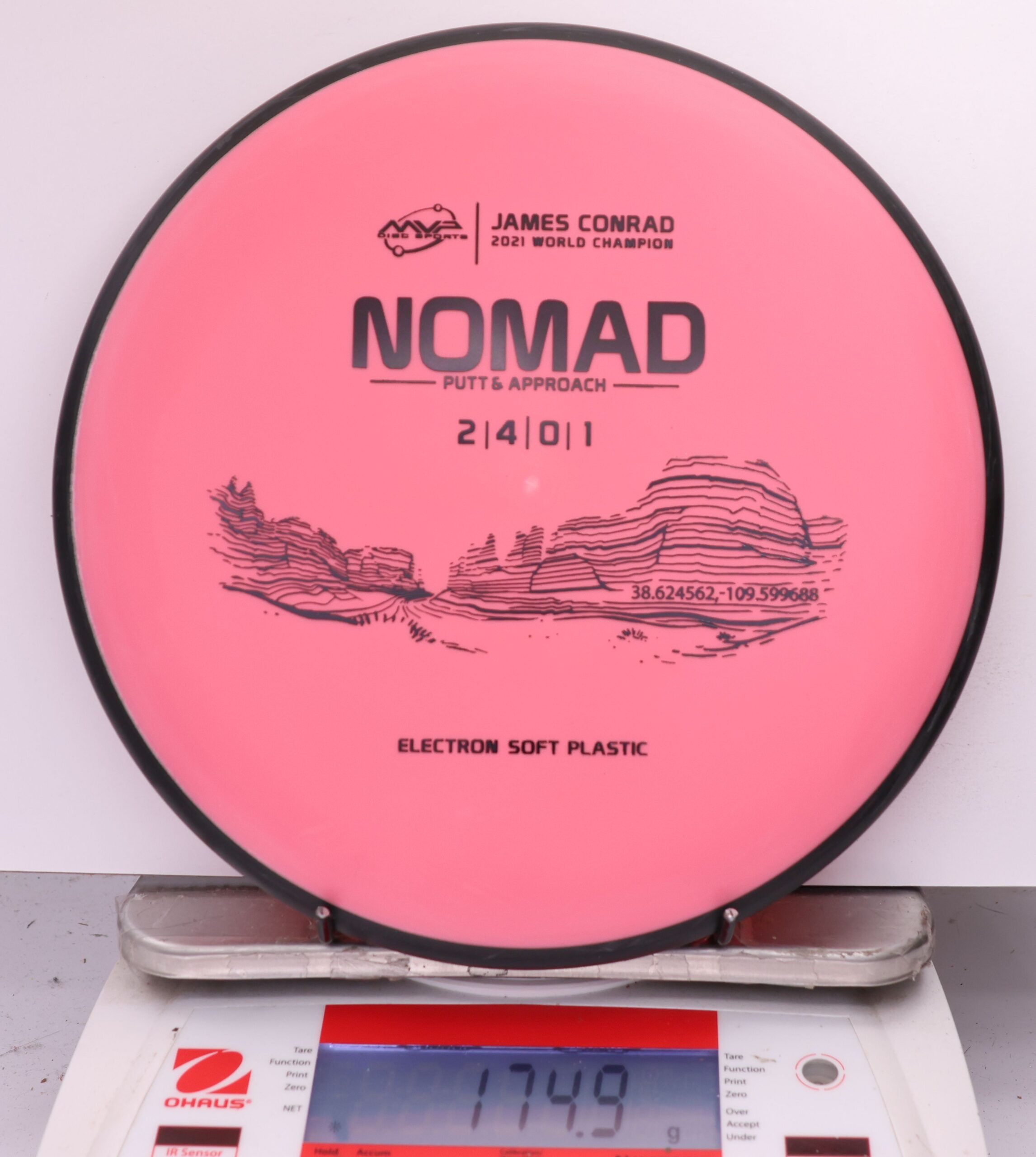 595571 Electron Soft Nomad, James Conrad - #306 Salmon, 175