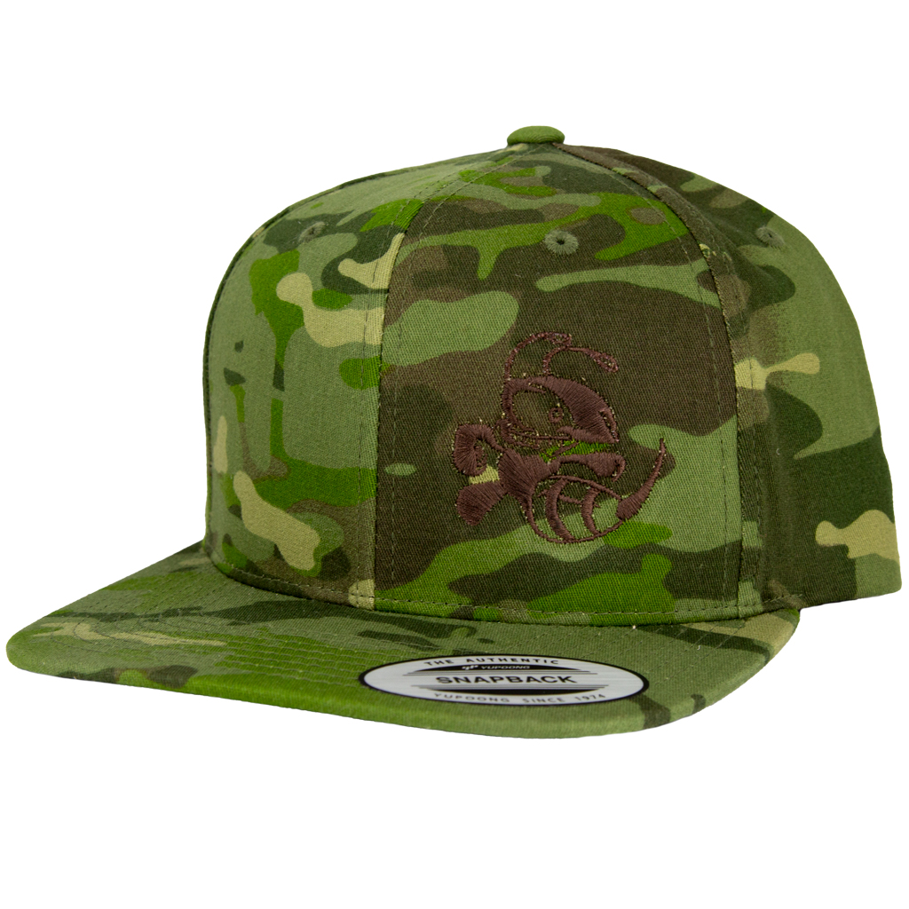 595594 Discraft Buzzz Flat Bill Snapback Hat - Camo-Green, Snapback
