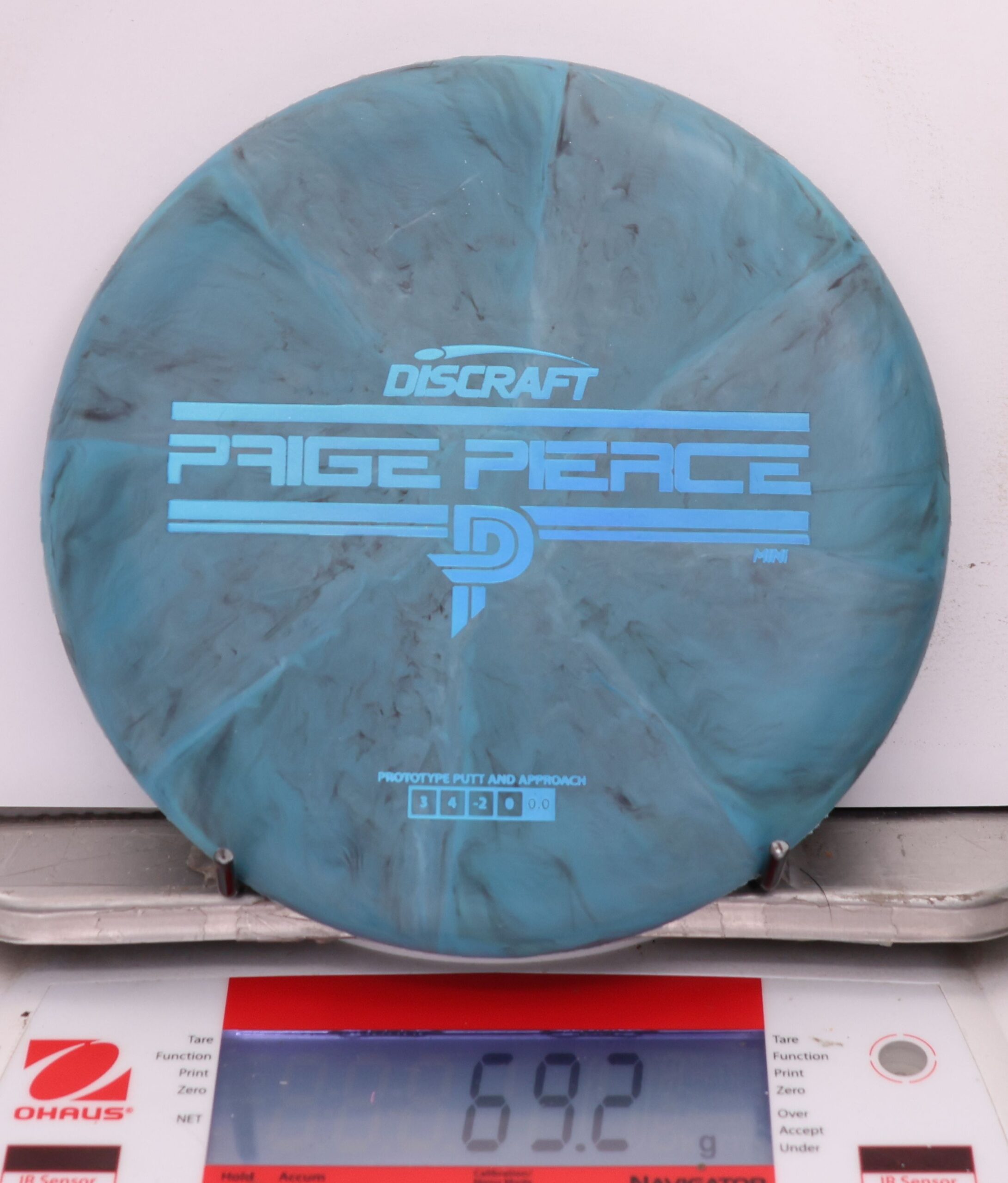 596230 Fierce Mini, Bar Stamp Paige Pierce - #213 AquaGray, 69