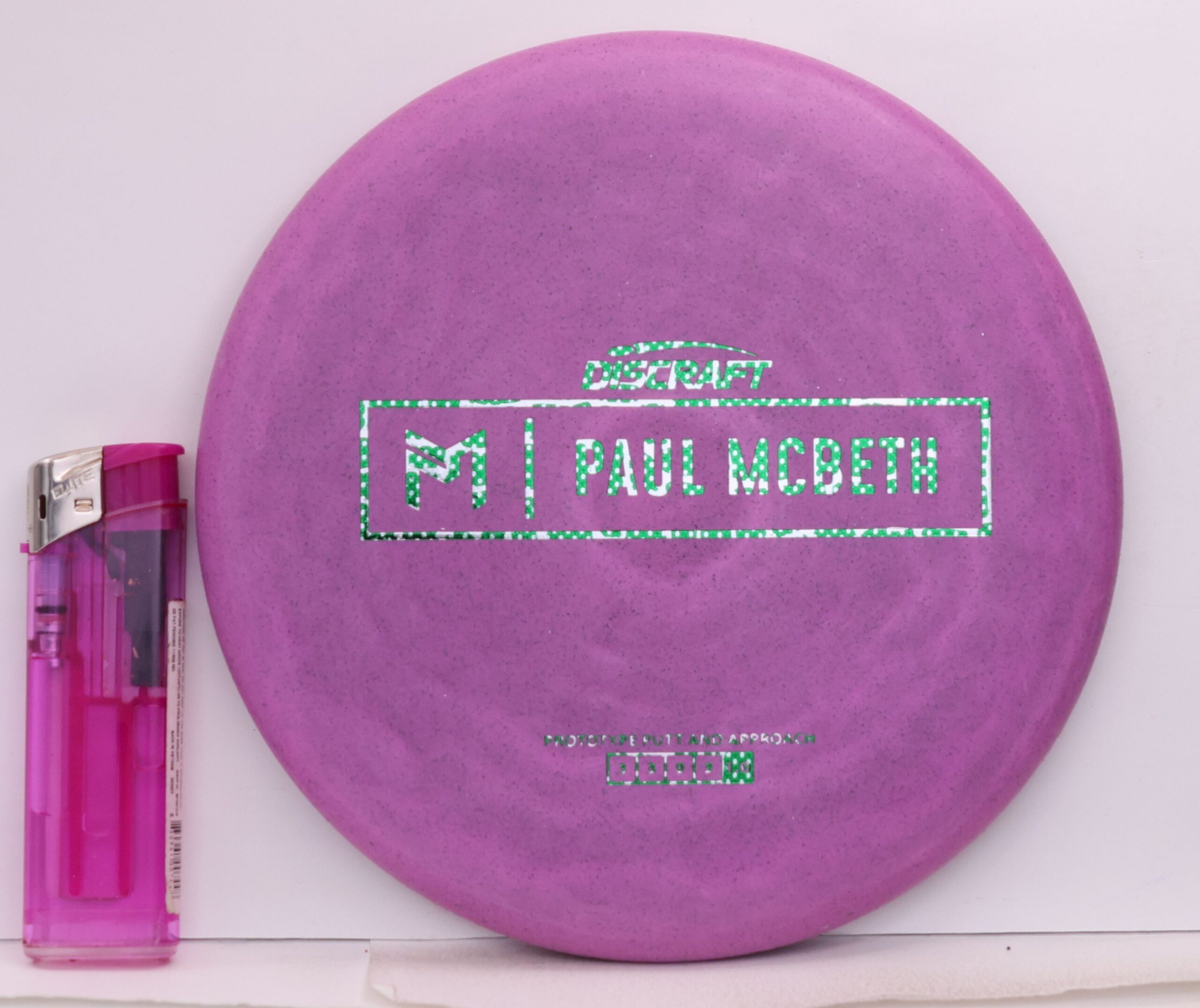 Prototype Luna Mini, Paul McBeth Bar Stamp