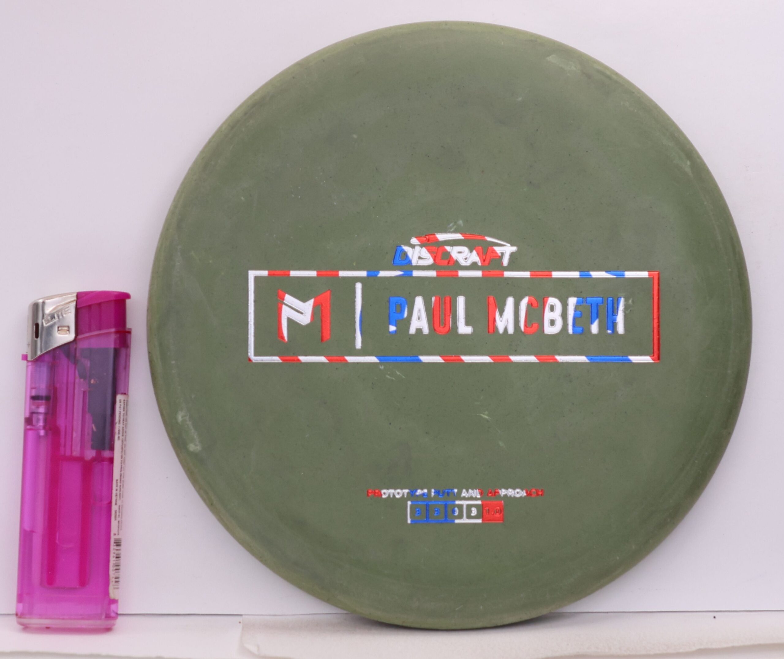 Prototype Luna Mini, Paul McBeth Bar Stamp - Image 3
