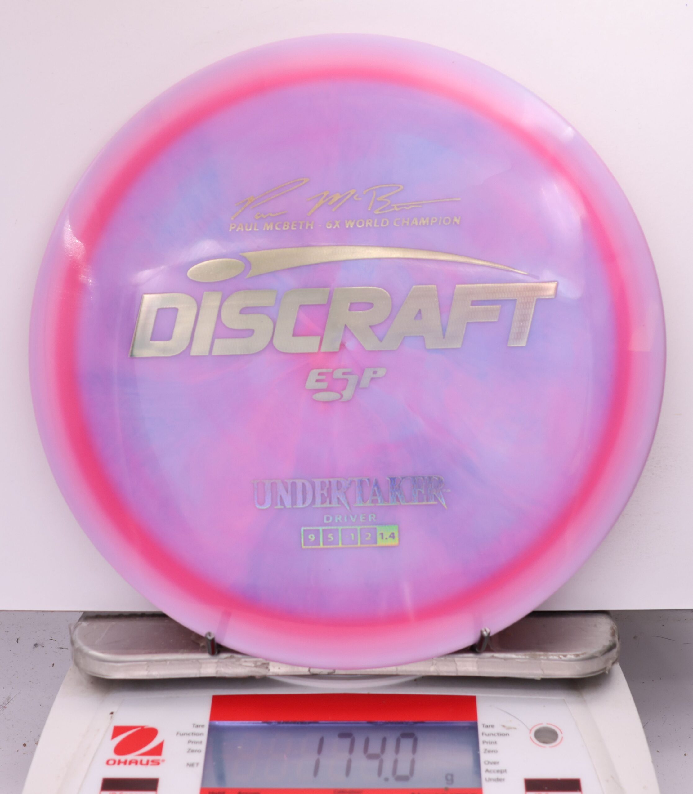 596469 ESP Undertaker, Paul McBeth 6X - #859 PurpleRed, 174