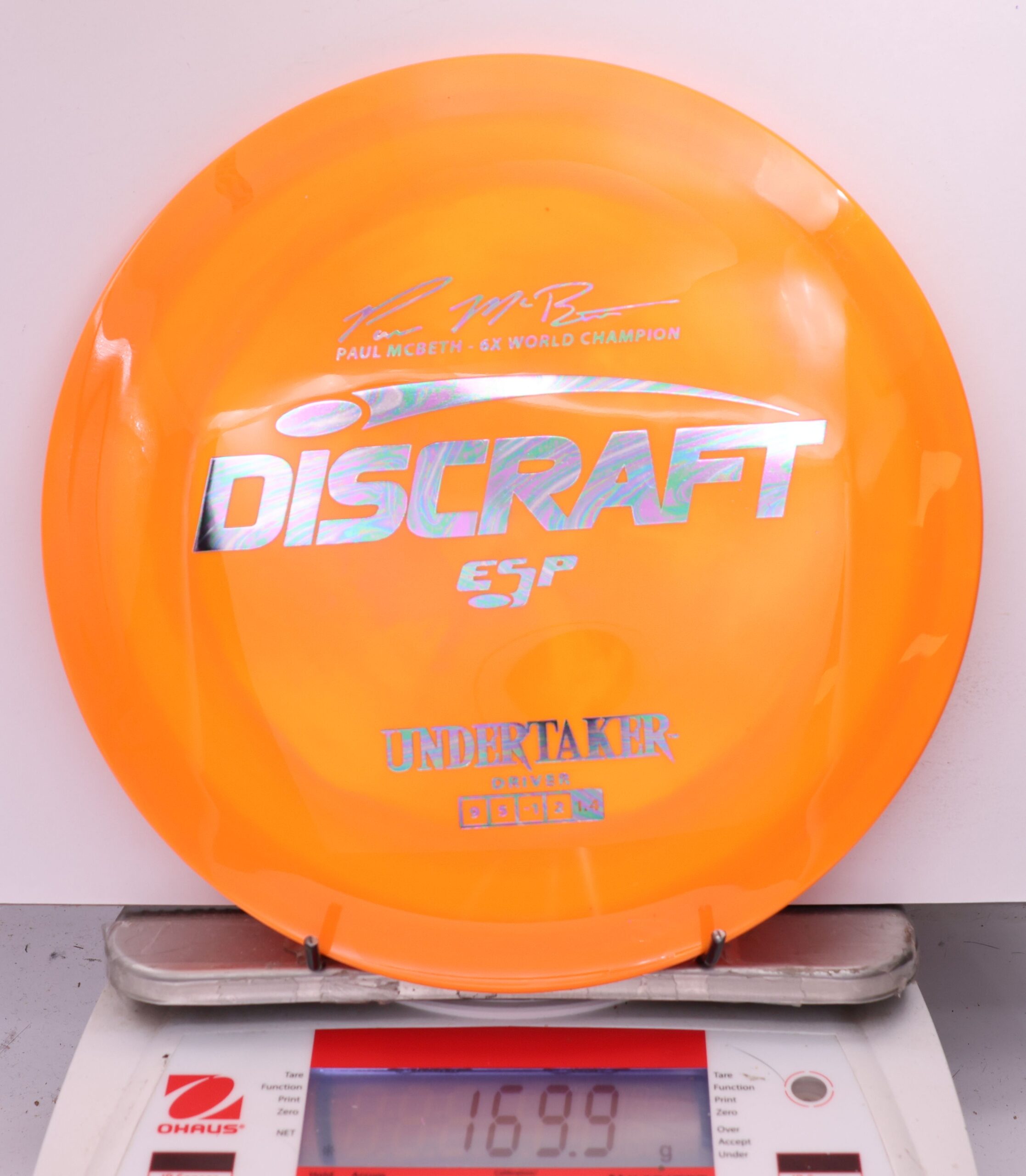 596472 ESP Undertaker, Paul McBeth 6X - #862 Orange, 170