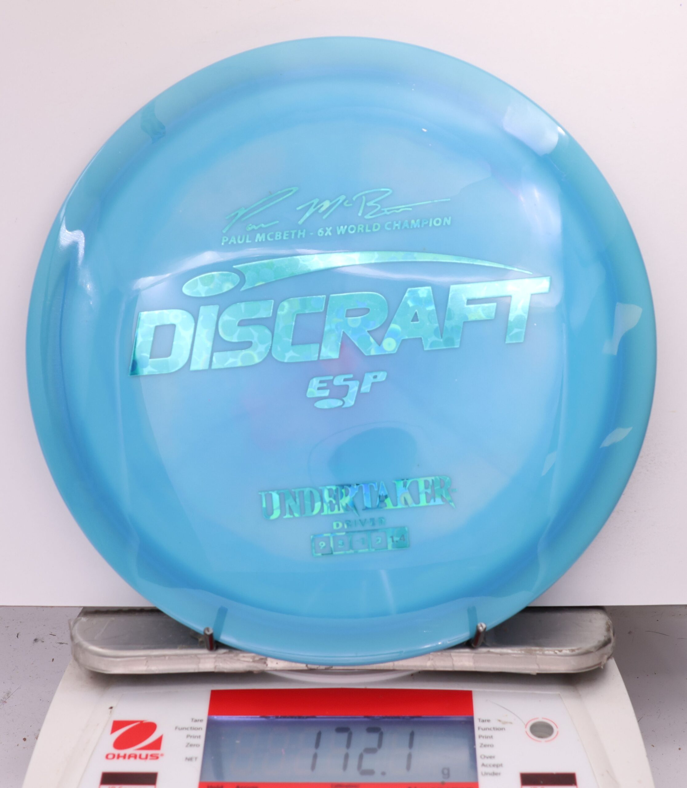 596474 ESP Undertaker, Paul McBeth 6X - #863 Blue, 172