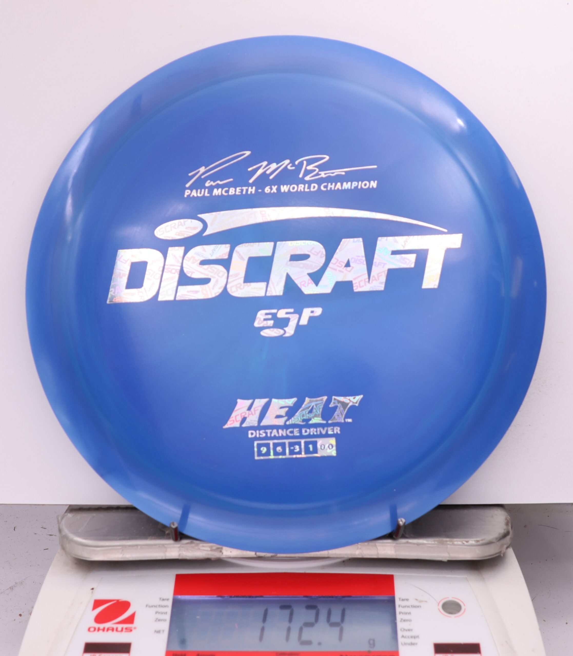 596518 ESP Heat, Paul McBeth 6X - #860 Blue, 172