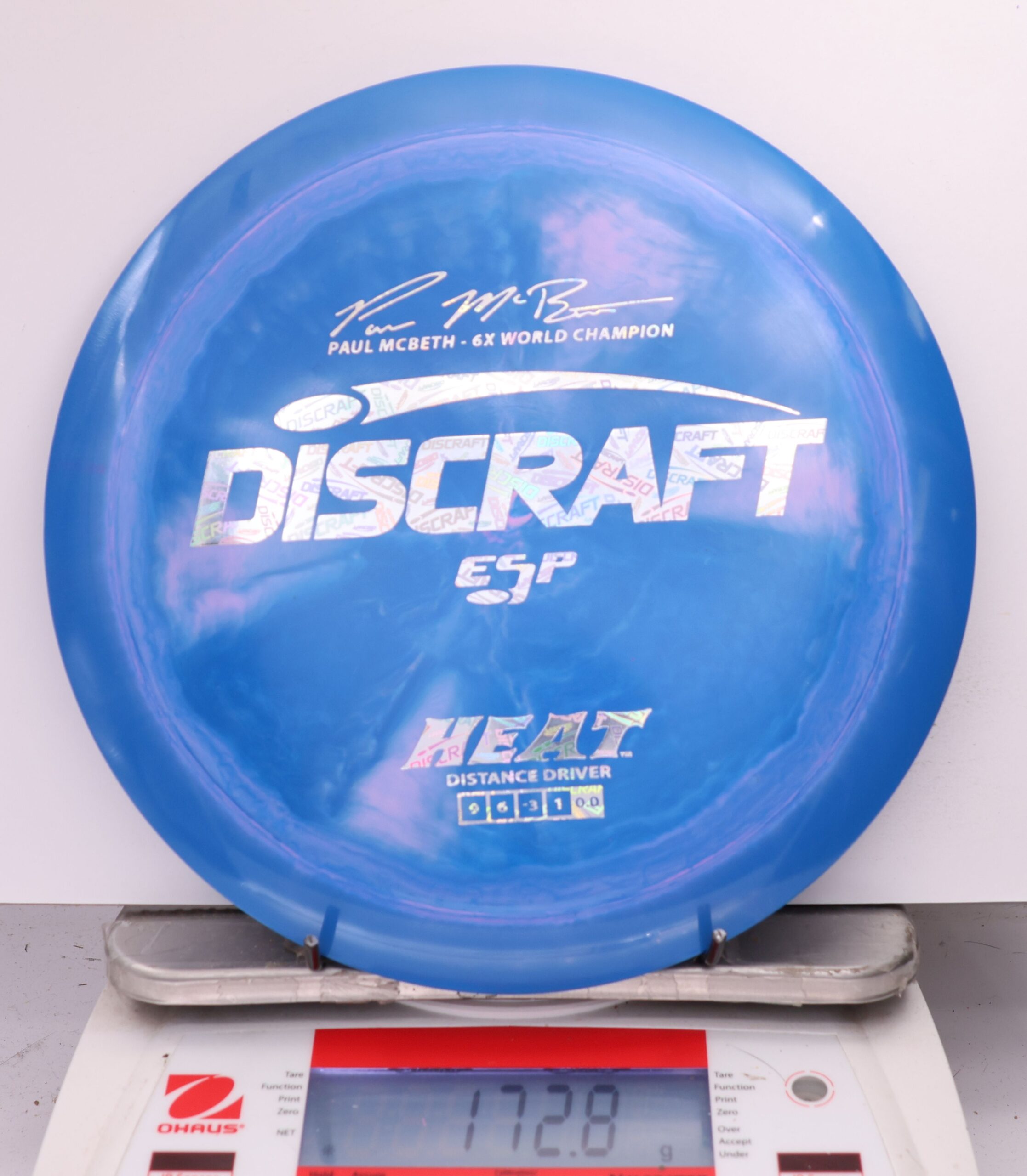 596519 ESP Heat, Paul McBeth 6X - #861 Blue, 173