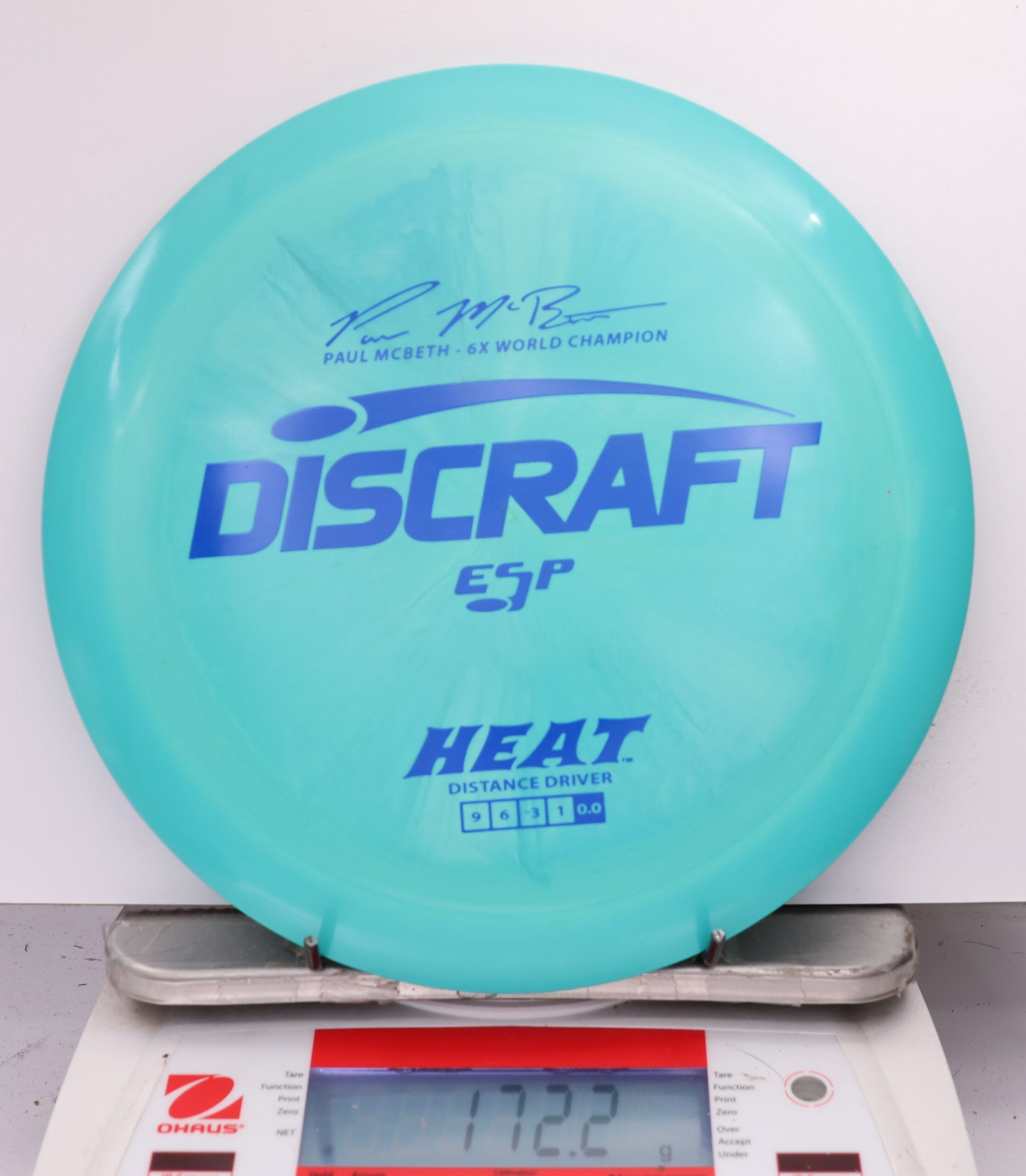 596549 ESP Heat, Paul McBeth 6X - #871 Aqua, 172
