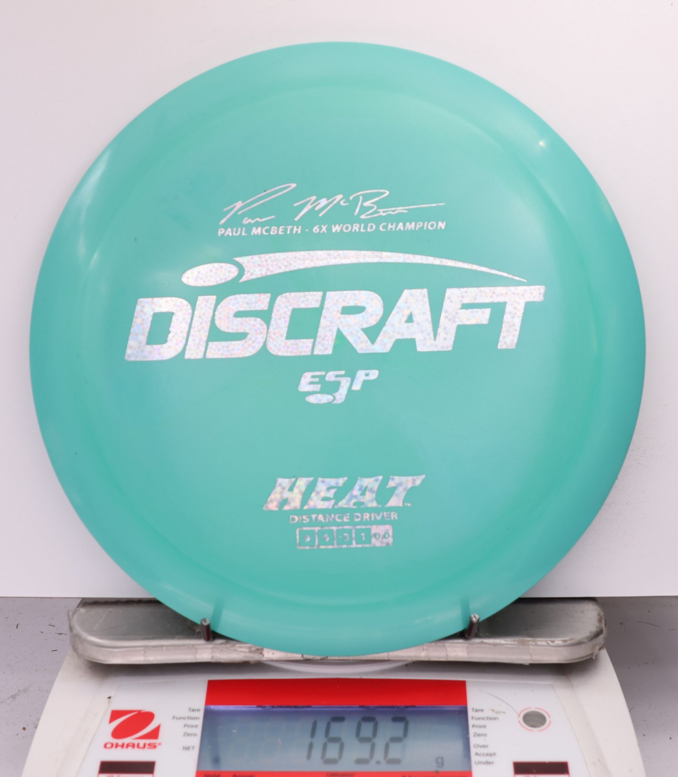596550 ESP Heat, Paul McBeth 6X - #872 Aqua, 169