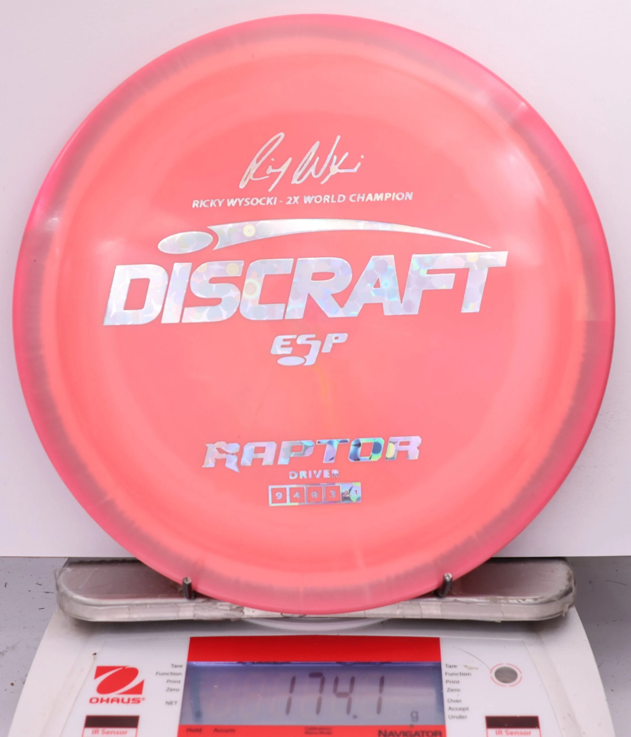 596618 ESP Raptor, Ricky Wysocki 2X - #863 Orangish, 174