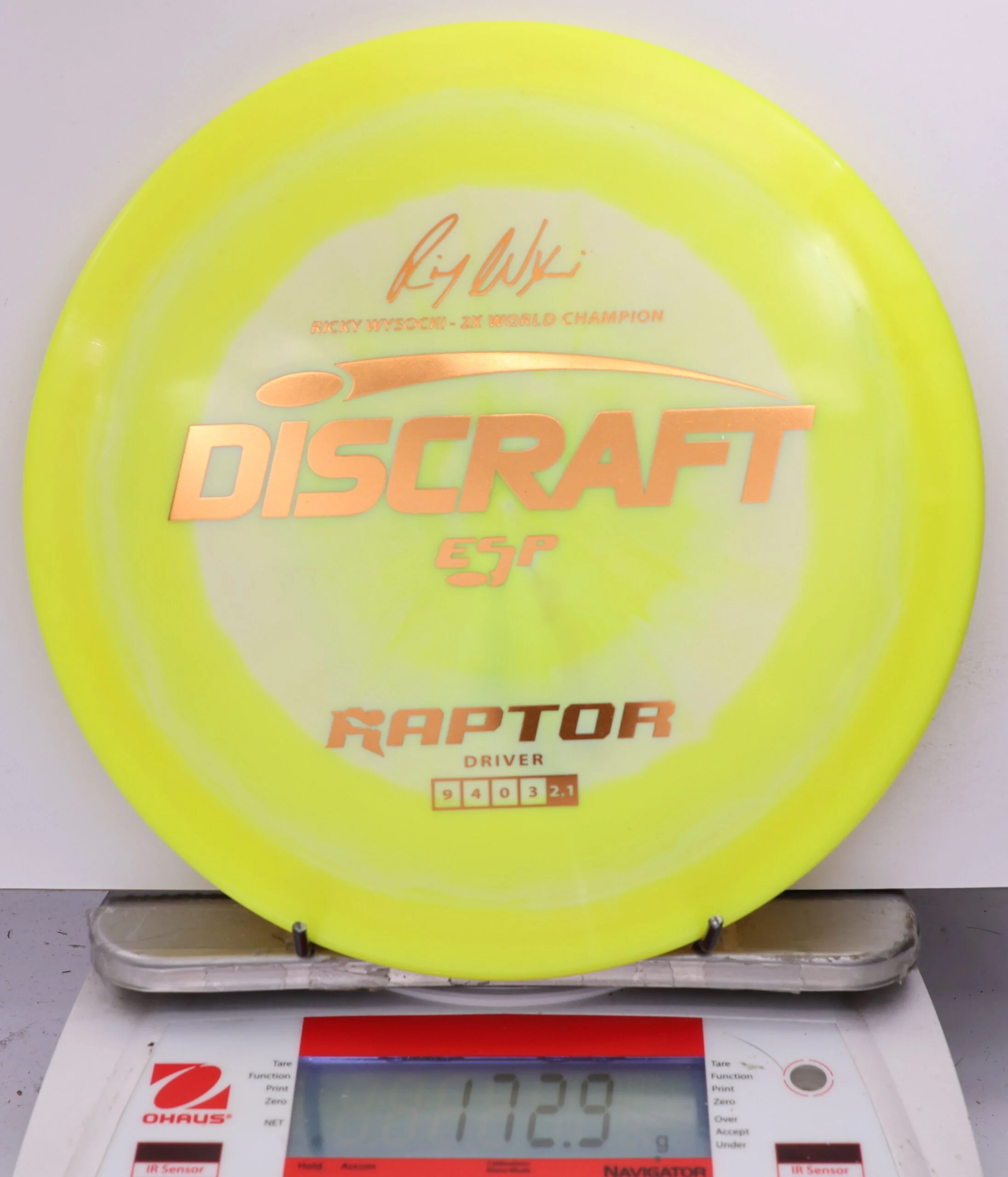 596620 ESP Raptor, Ricky Wysocki 2X - #865 Yellow, 173