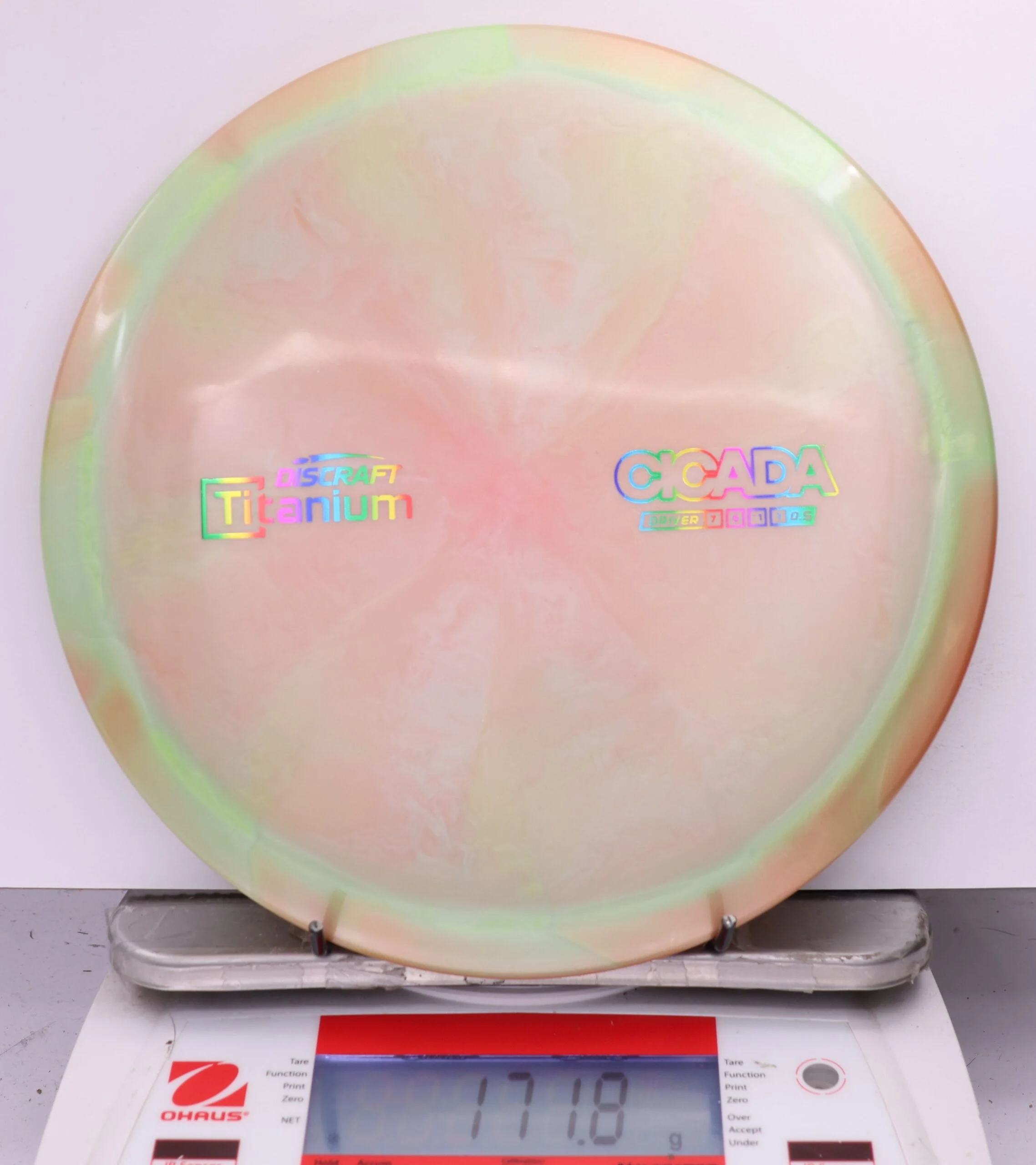 597217 Titanium Cicada - #858 LgGreenOrange, 172