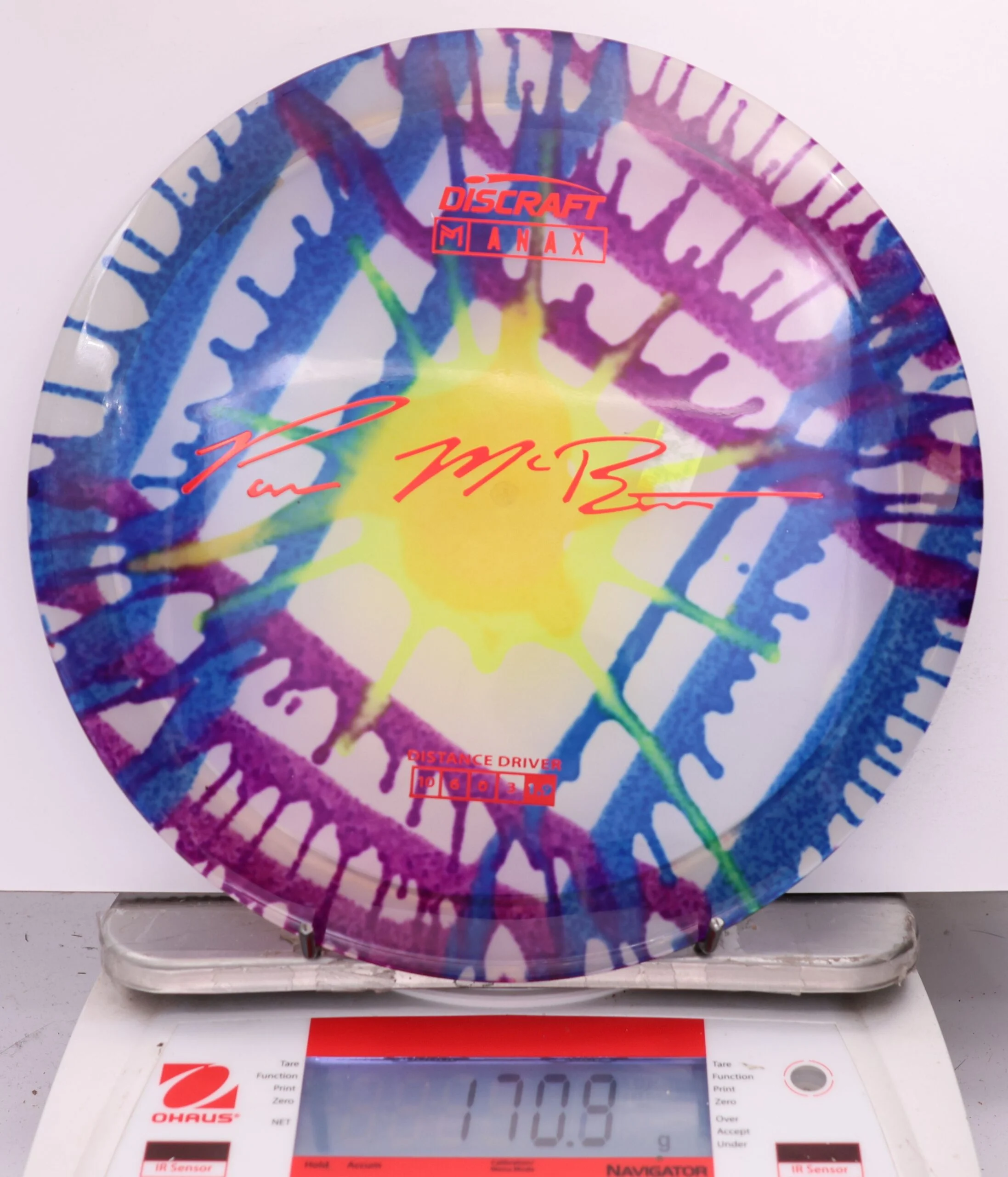 597362 Tie-Dye Z Anax, Paul McBeth - #867 Tie-Dye, 171