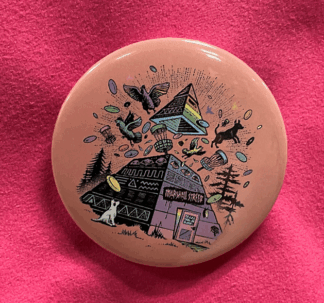 Pyramids Explosion Pin