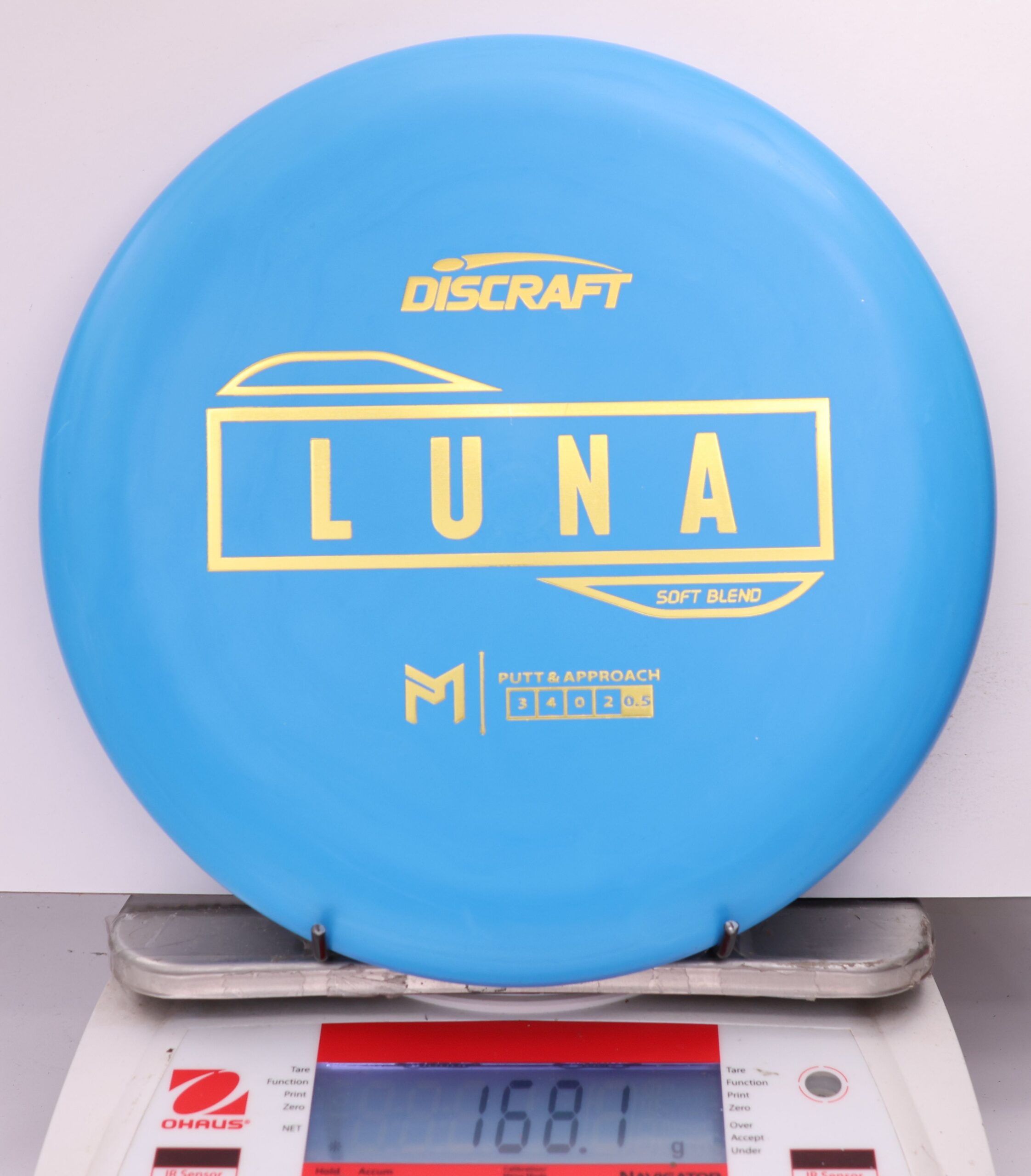 598364 Putter Line Soft Luna, Paul McBeth - #858 Blue, 168