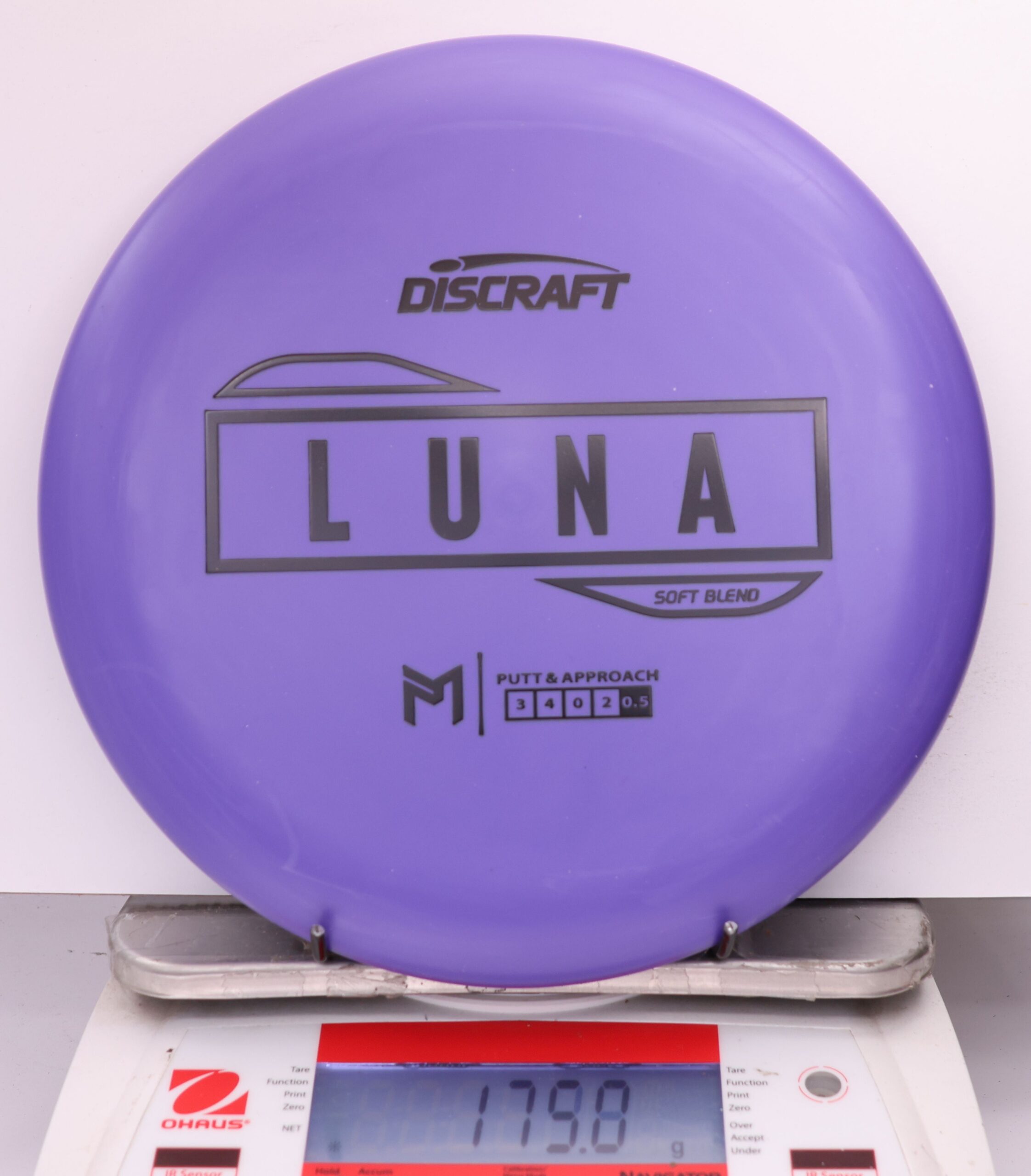 598379 Putter Line Soft Luna, Paul McBeth - #864 Purple, 175