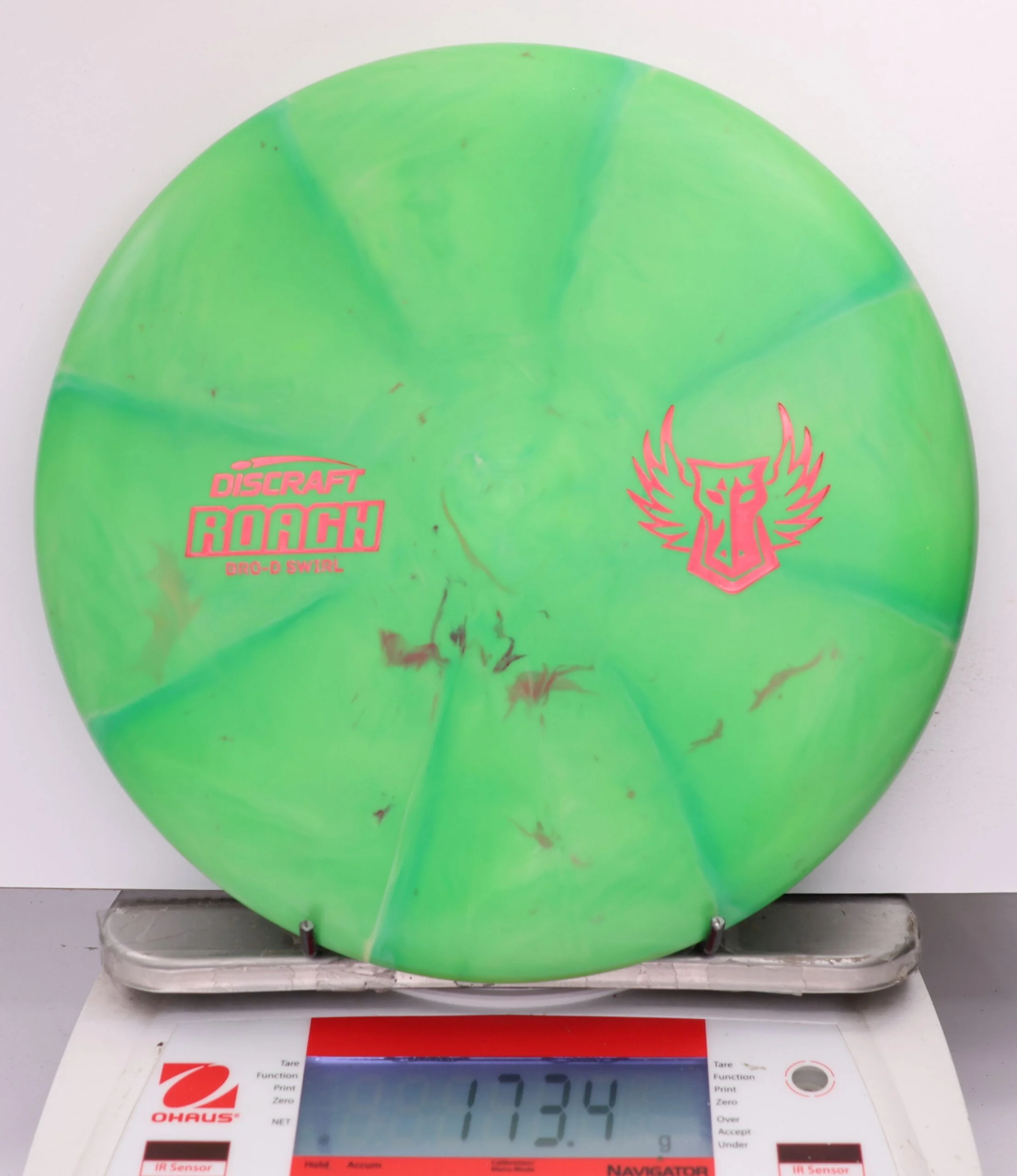 598482 Bro D Swirl Roach, Brodie Smith 2025 - #858 Green, 173