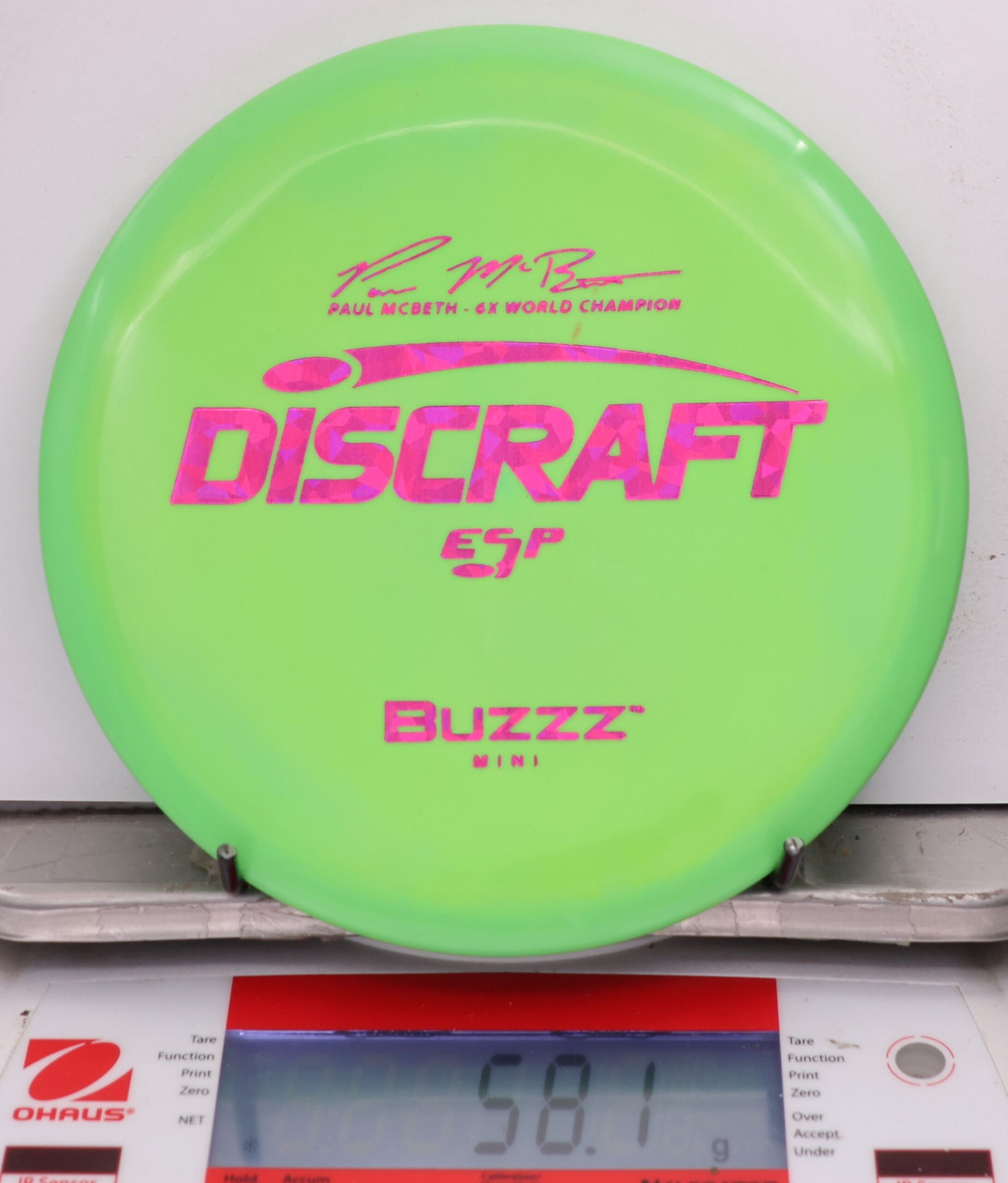 598710 ESP Buzzz Mini, McBeth 6X - #48 NGreen, 58