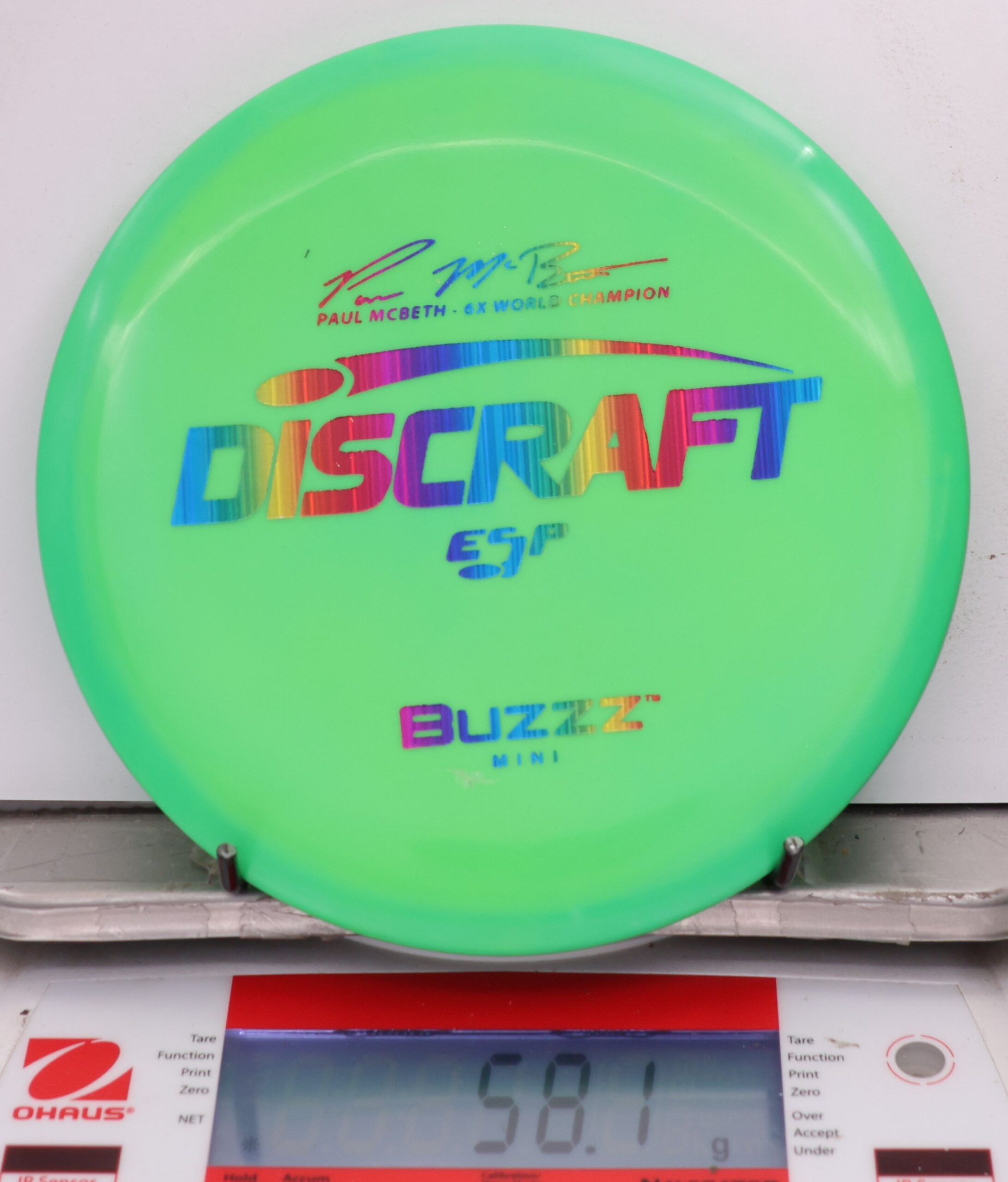 598712 ESP Buzzz Mini, McBeth 6X - #50 Green, 58