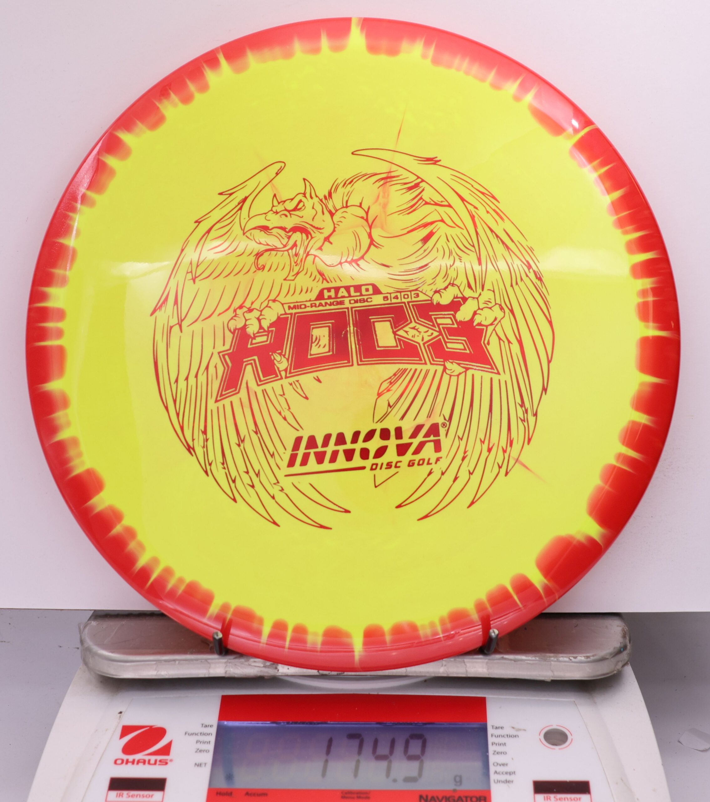 599168 Halo Star Roc3 - #257 Red-Yellow, 175