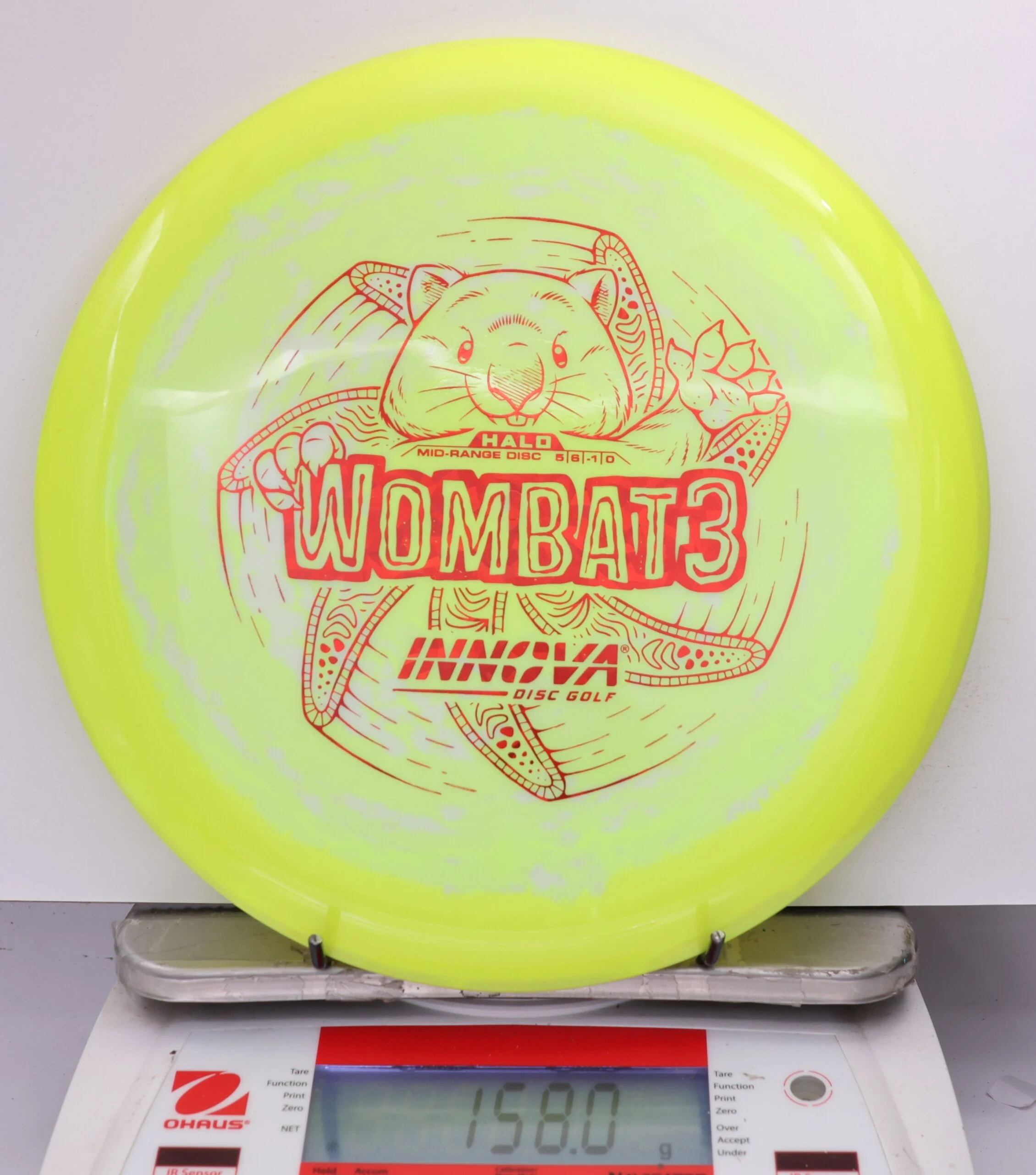 599199 Halo Star Wombat3 - #258 Yellow-White, 158