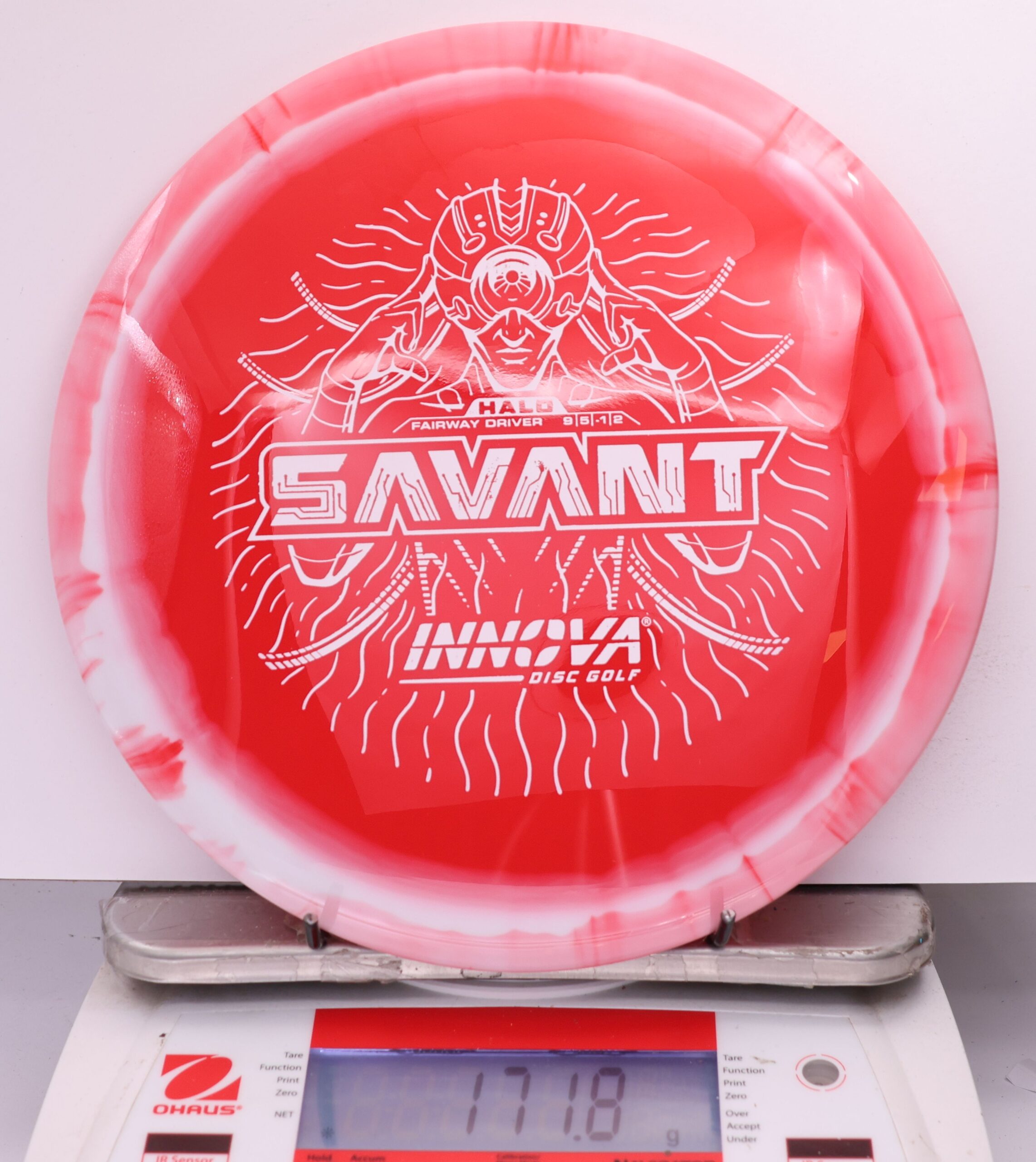 599244 Halo Star Savant - #257 White-Red, 172