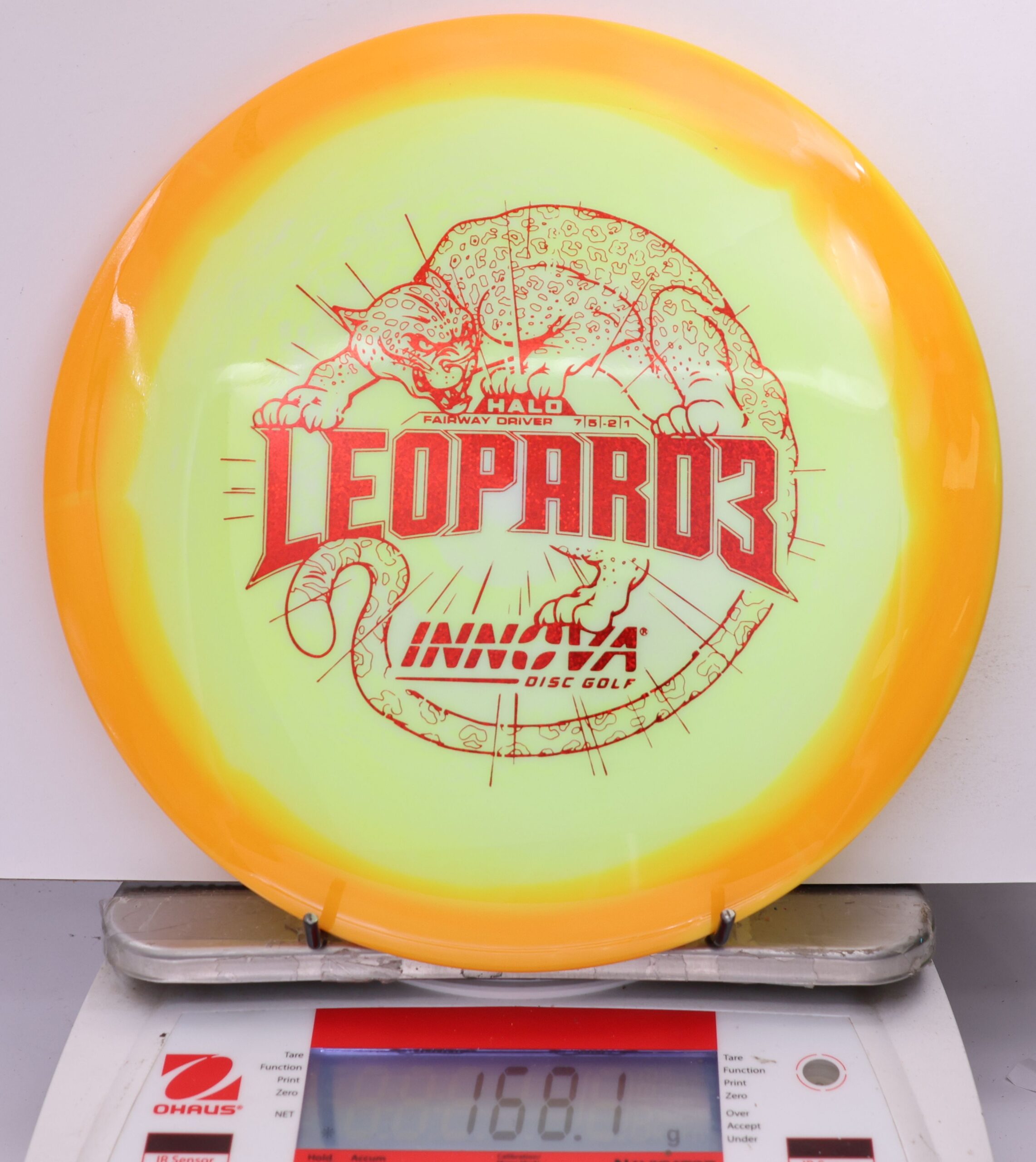 599282 Halo Star Leopard3 - #257 Orange-WhtYello, 168