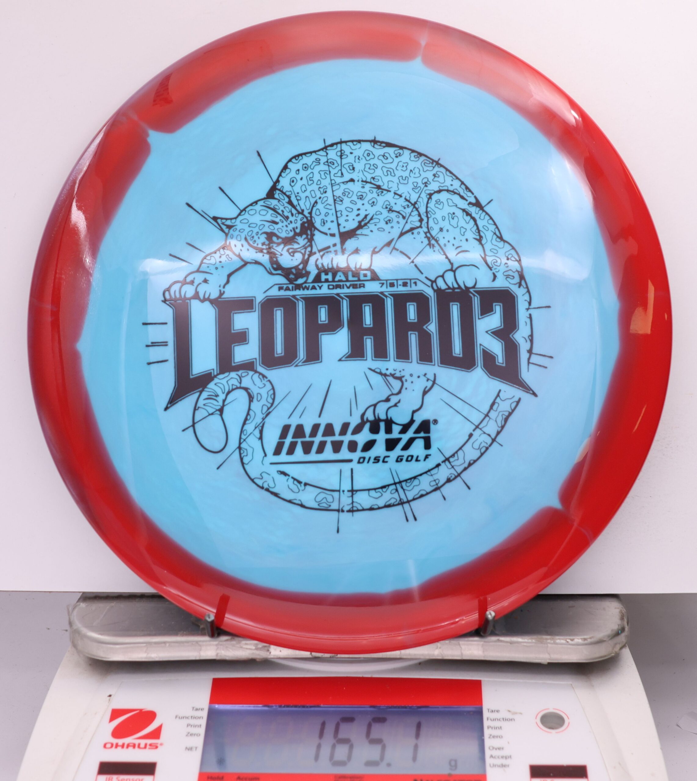 599292 Halo Star Leopard3 - #262 Red-LtBlue, 165