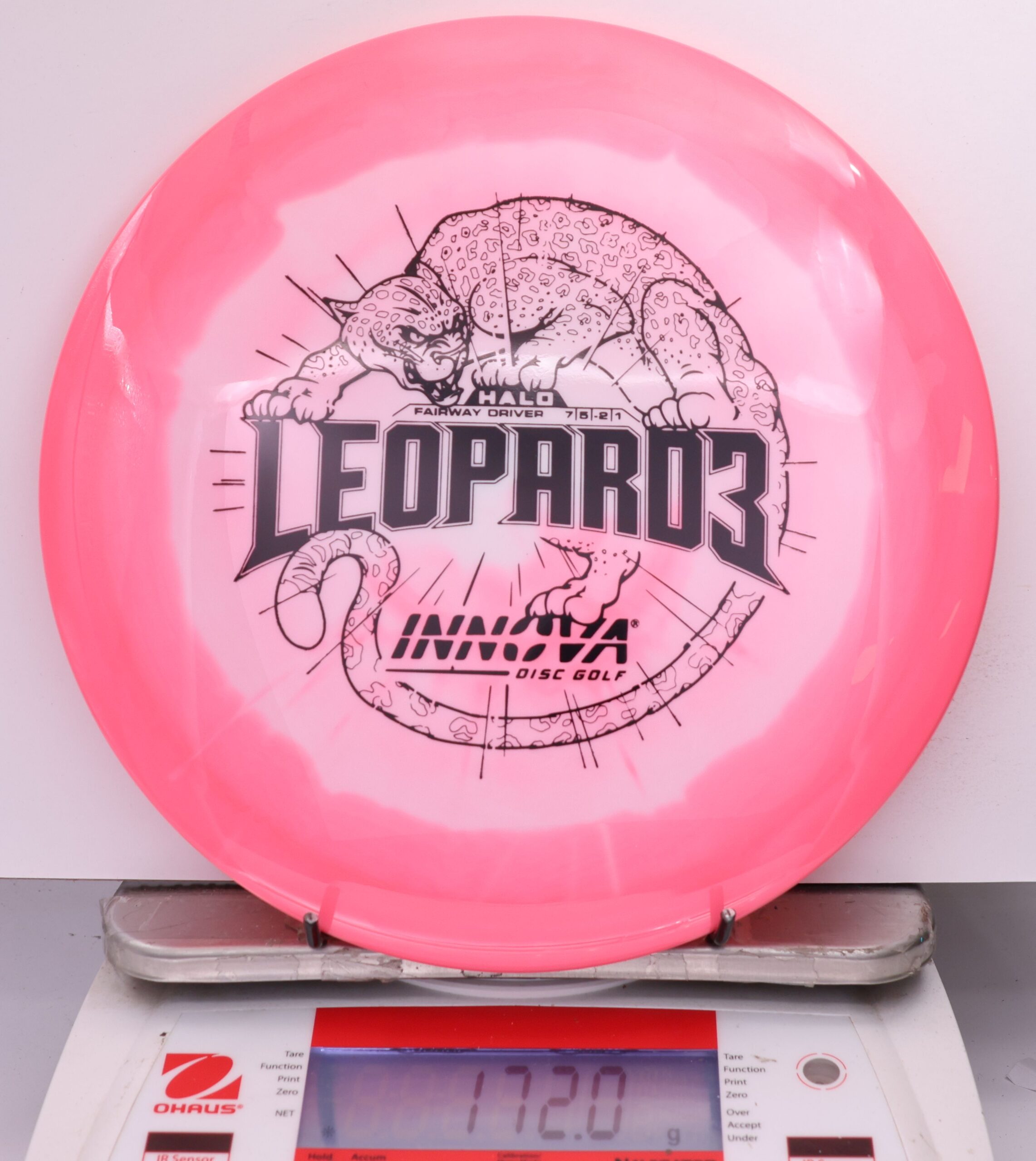 599294 Halo Star Leopard3 - #264 Pink-White, 172