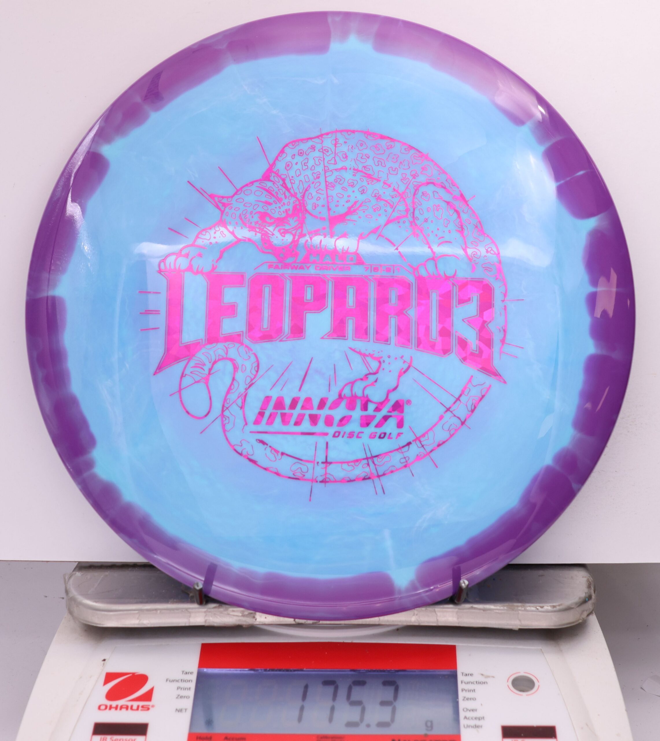 599295 Halo Star Leopard3 - #265 Purple-LtBlue, 175