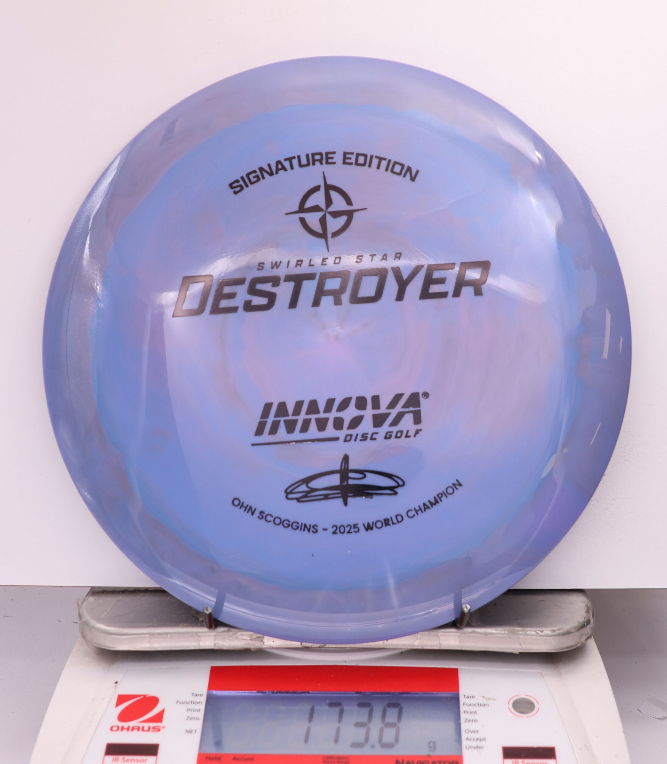 599426 Swirled Star Destroyer, Ohn Scoggins 2025 FPO World Champion - #258 Blurple, 174