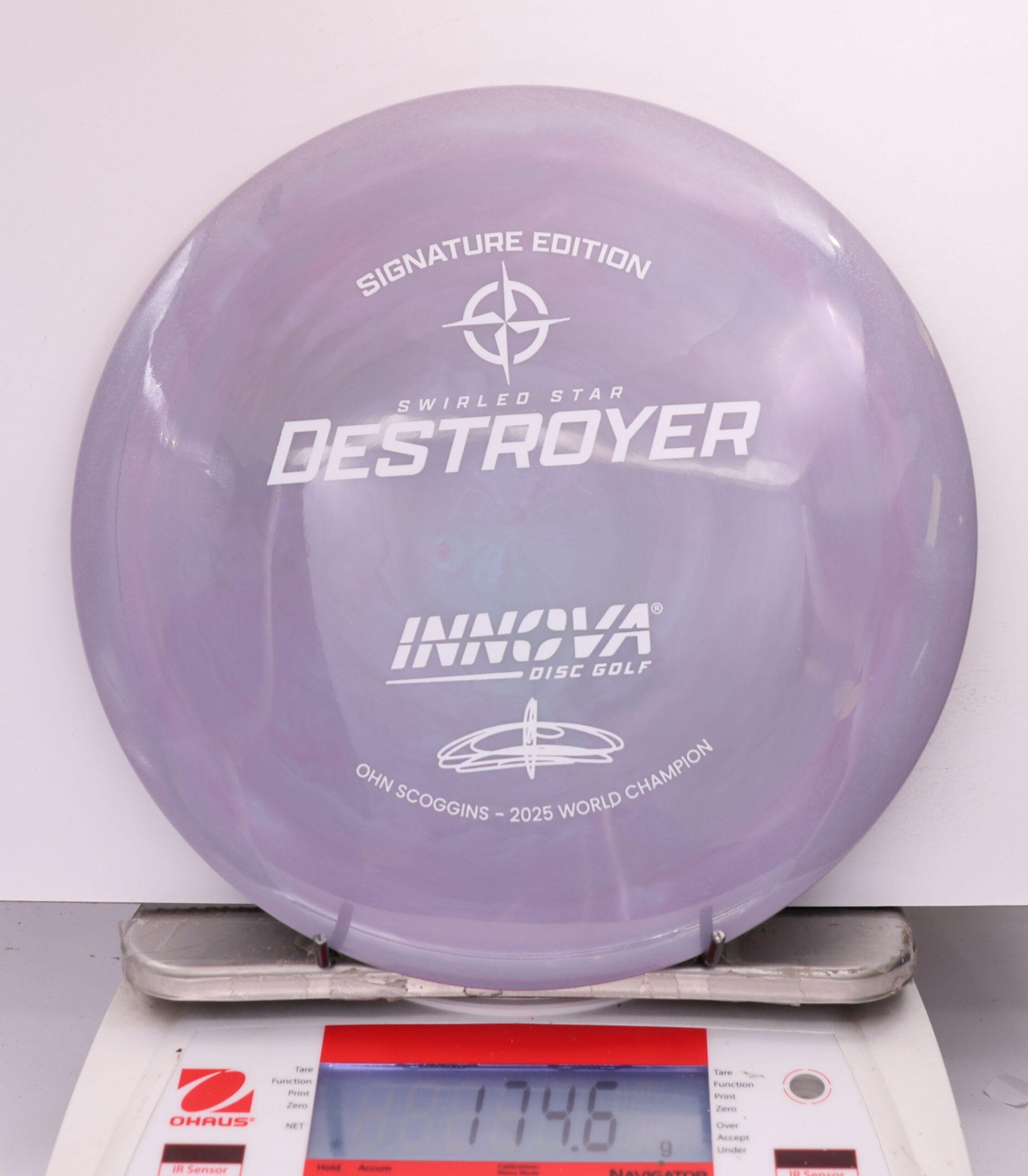 599465 Swirled Star Destroyer, Ohn Scoggins 2025 FPO World Champion - #267 GrayPurp, 175