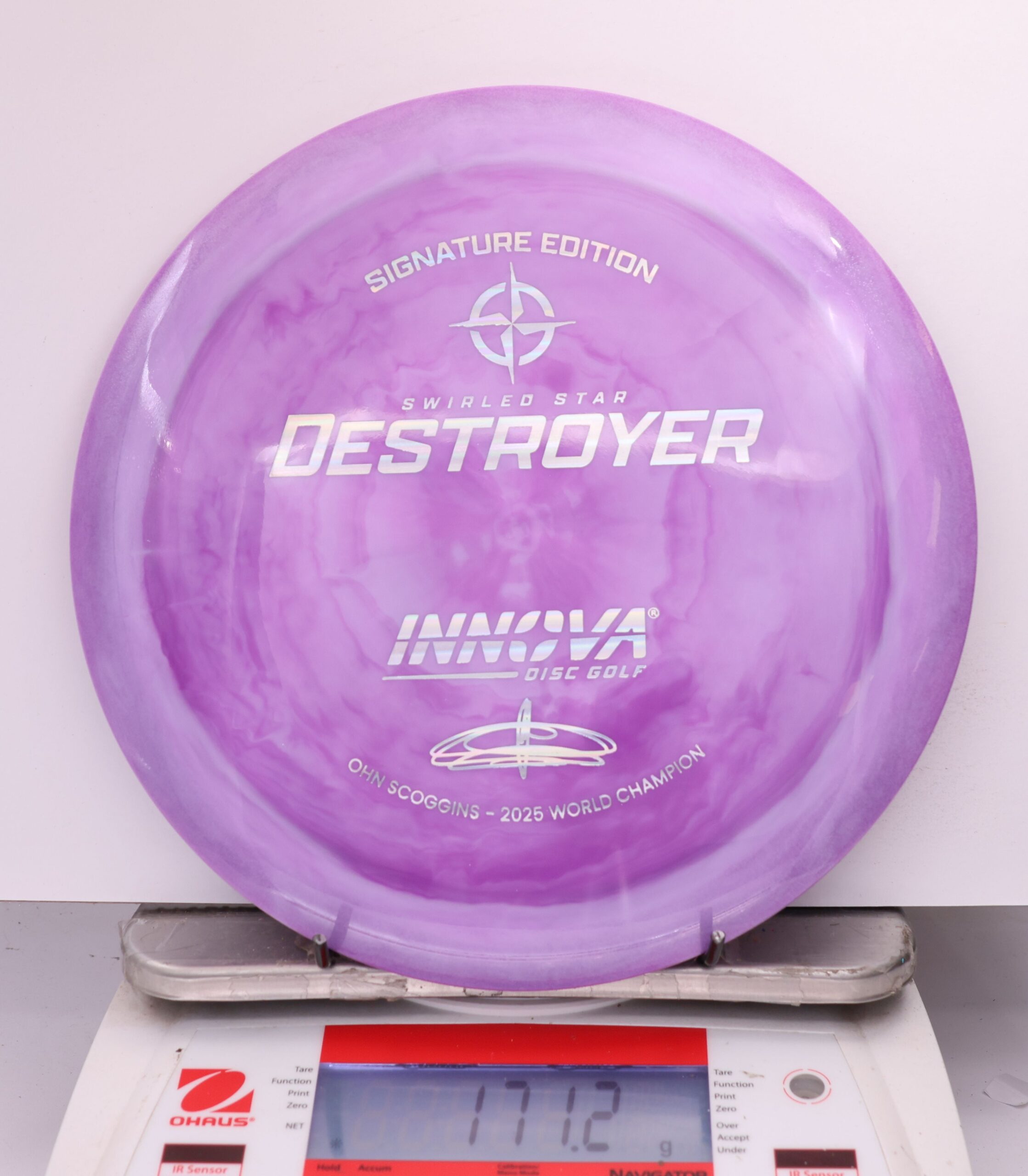 599488 Swirled Star Destroyer, Ohn Scoggins 2025 FPO World Champion - #275 Purple, 171