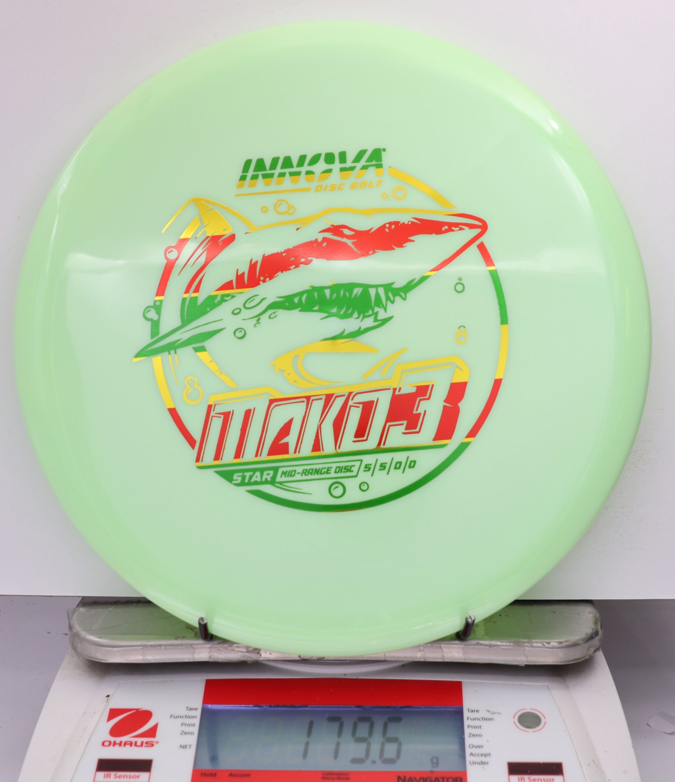 599599 Star Mako3 - #257 LtGreen, 180