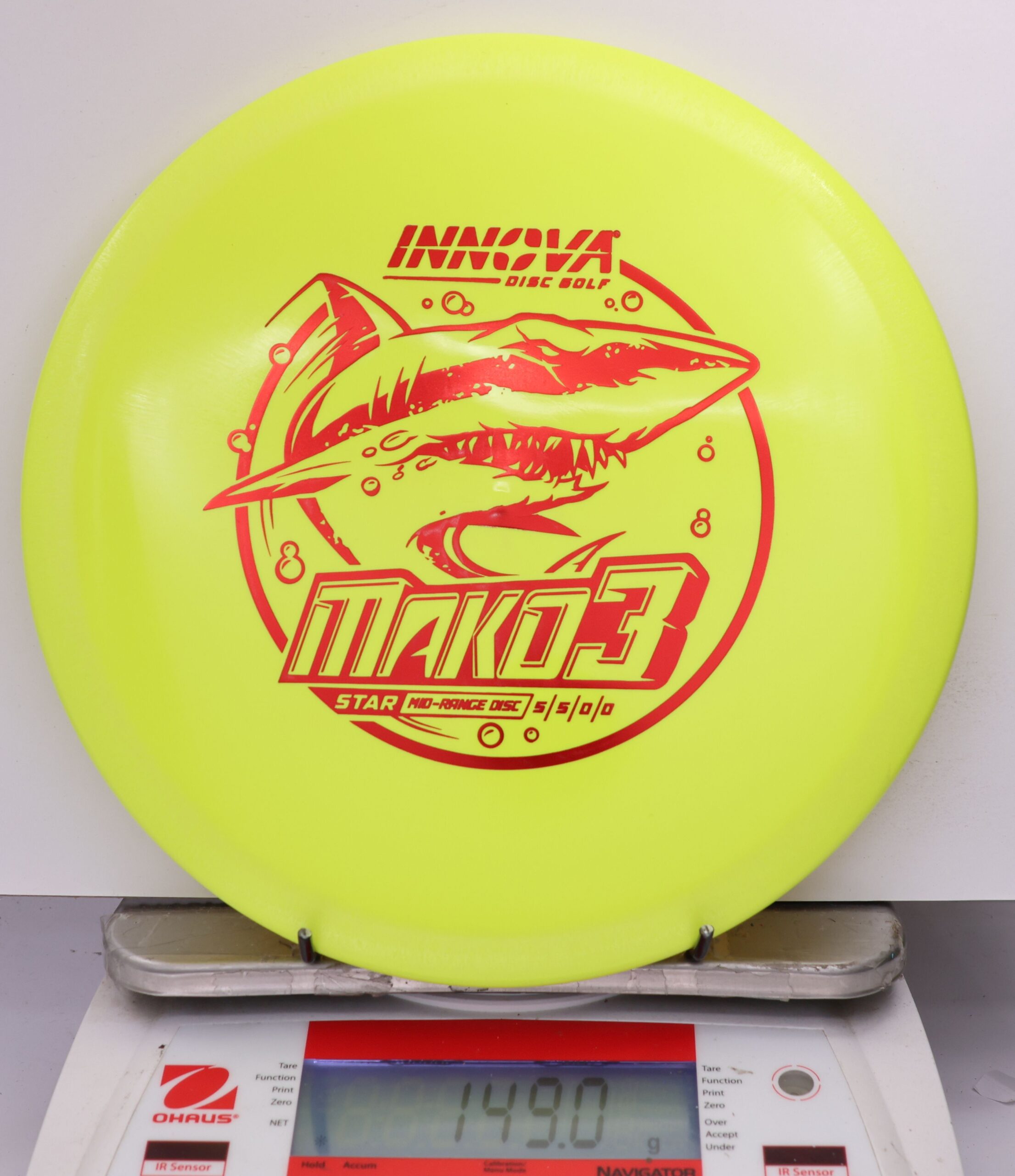 599602 Star Mako3 - #260 Yellow, 149