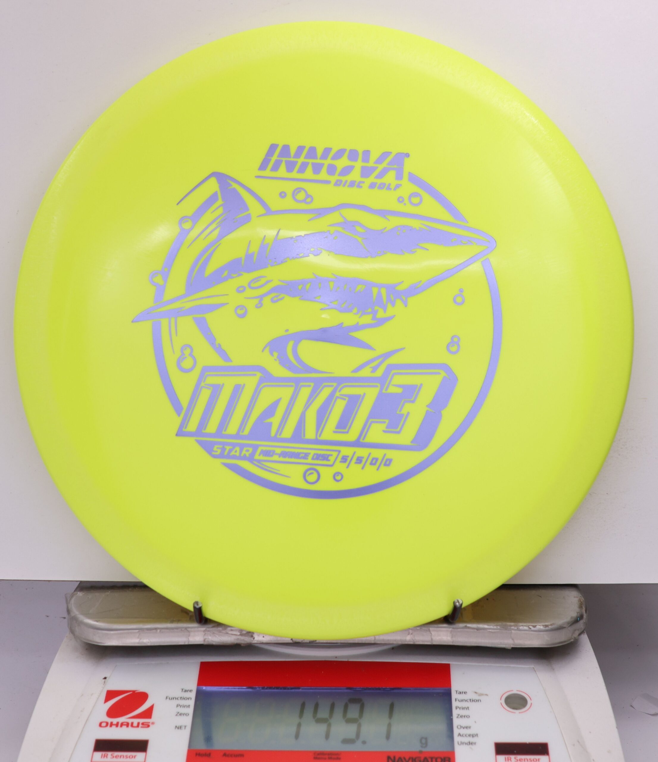 599610 Star Mako3 - #261 Yellow, 149
