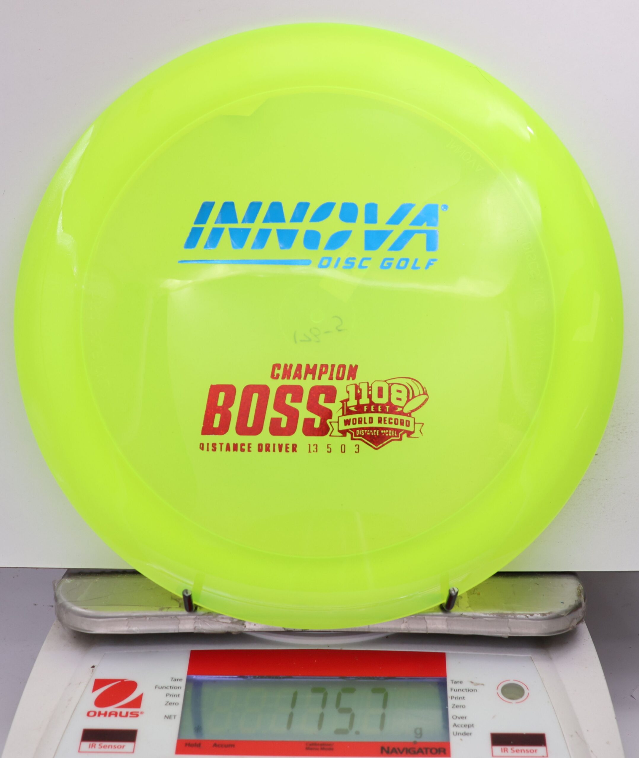 600153 Champion Boss, 1108 - #256 Yellow, 176