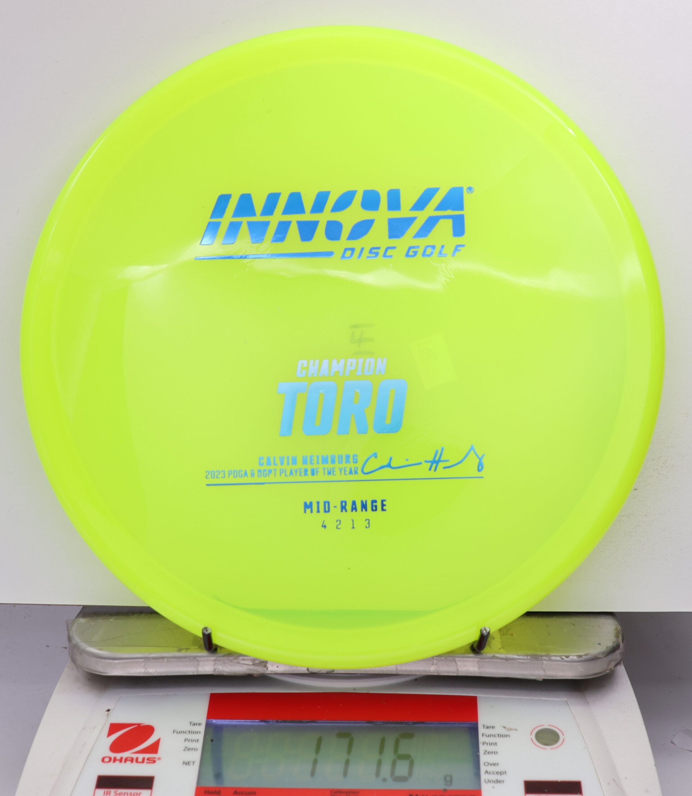 600391 Champion Toro, Calvin Heimburg - #261 Yellow, 172