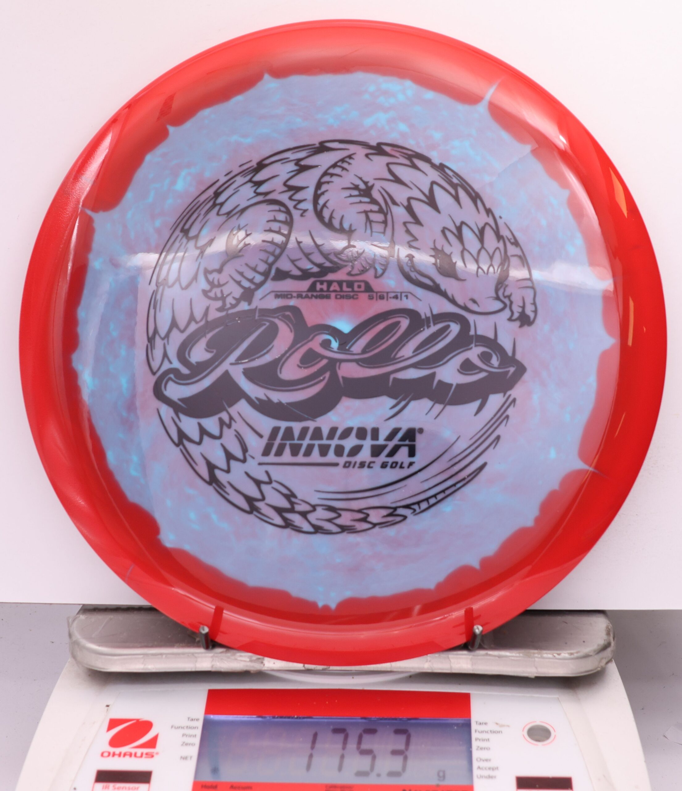 601004 Halo Star Rollo - #294 Red-LtBlurple, 175