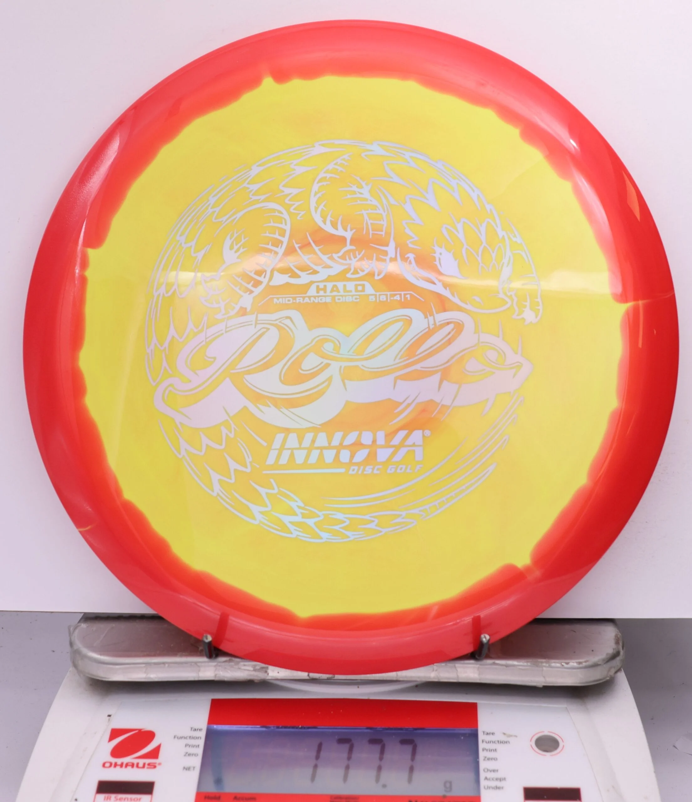 601005 Halo Star Rollo - #295 Red-Yellow, 178