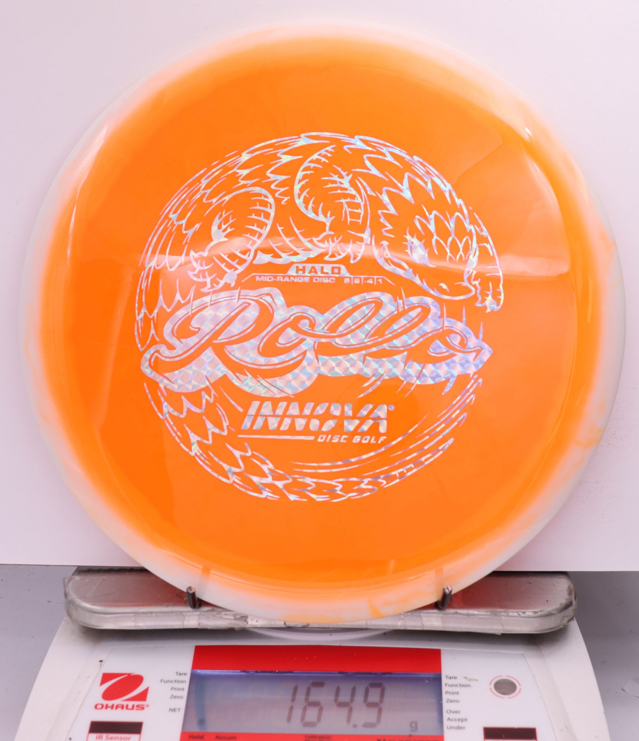 601018 Halo Star Rollo - #298 White-Orange, 165