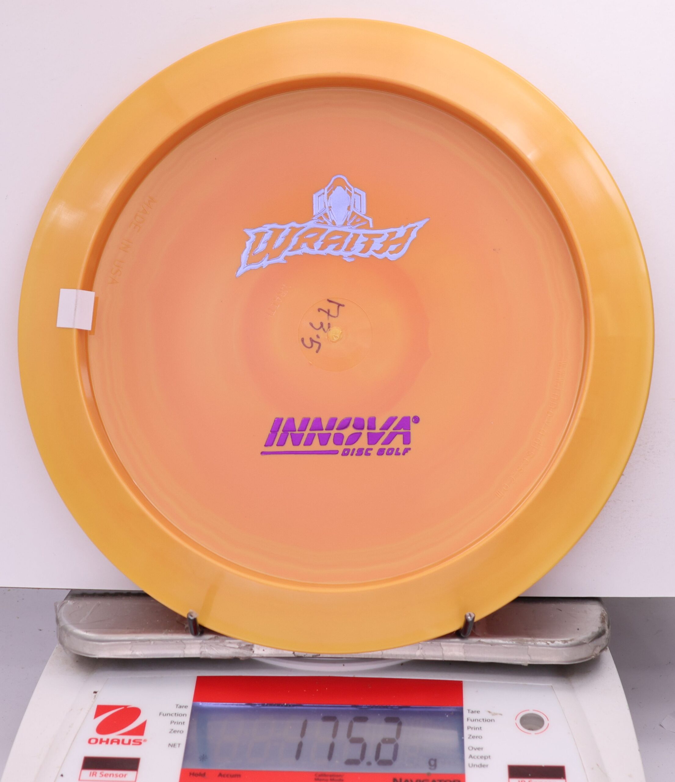 601138 Star Wraith, Bottom Stamp - #294 Orange, 175