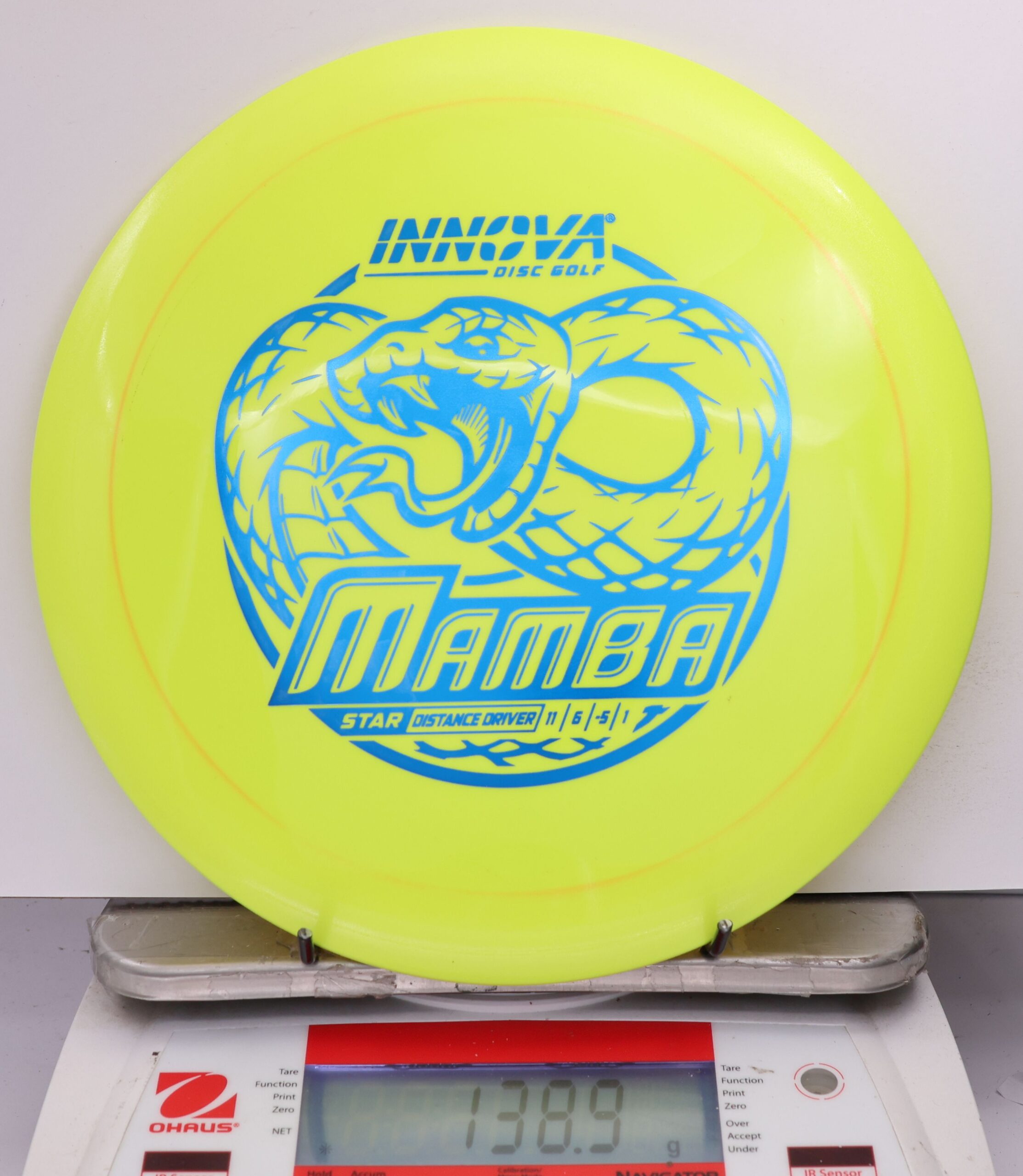 601479 Star Mamba - #289 Yellow, 139