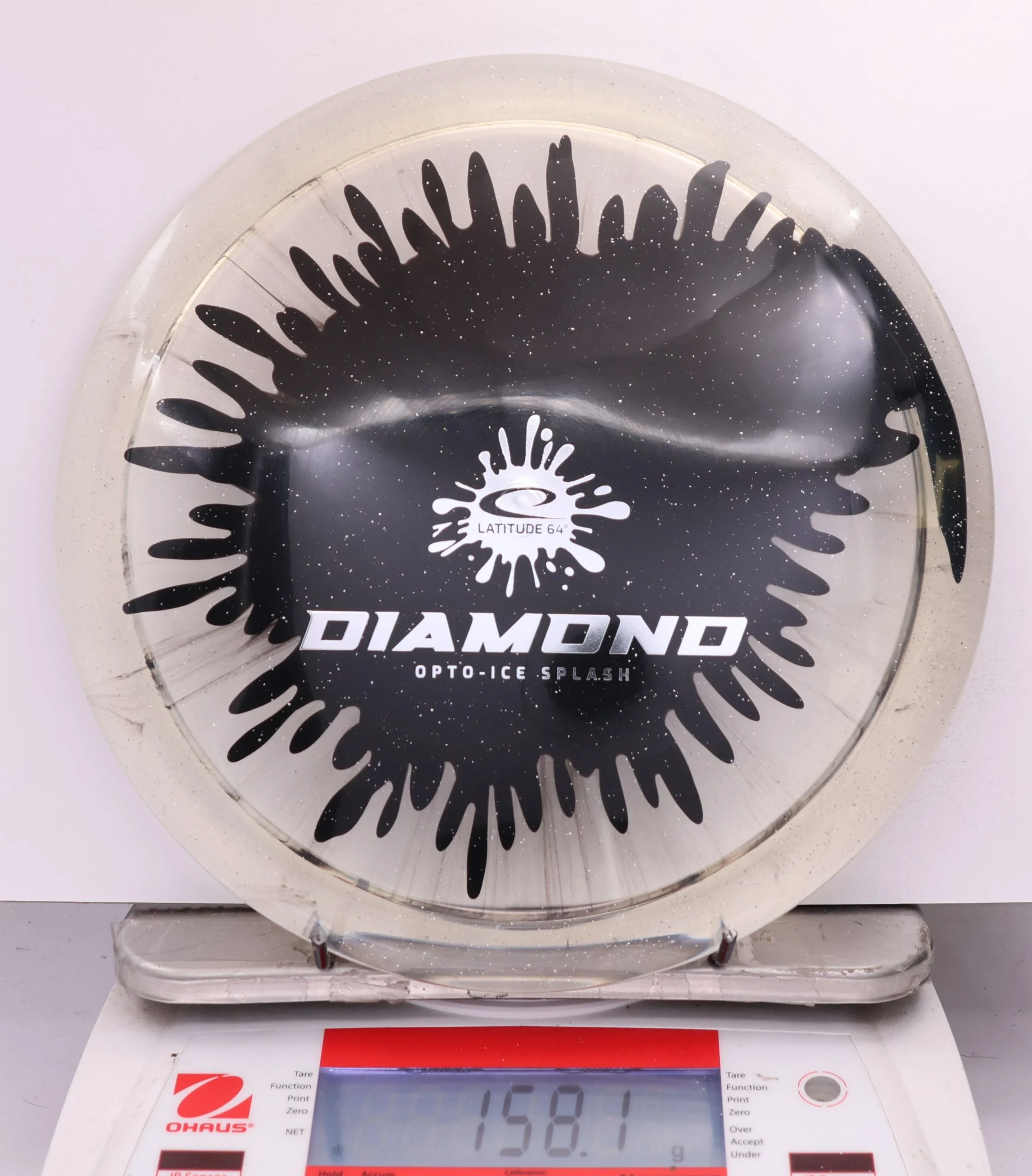 603933 Opto Ice Sparkle Splash Diamond - #850 Black, 158