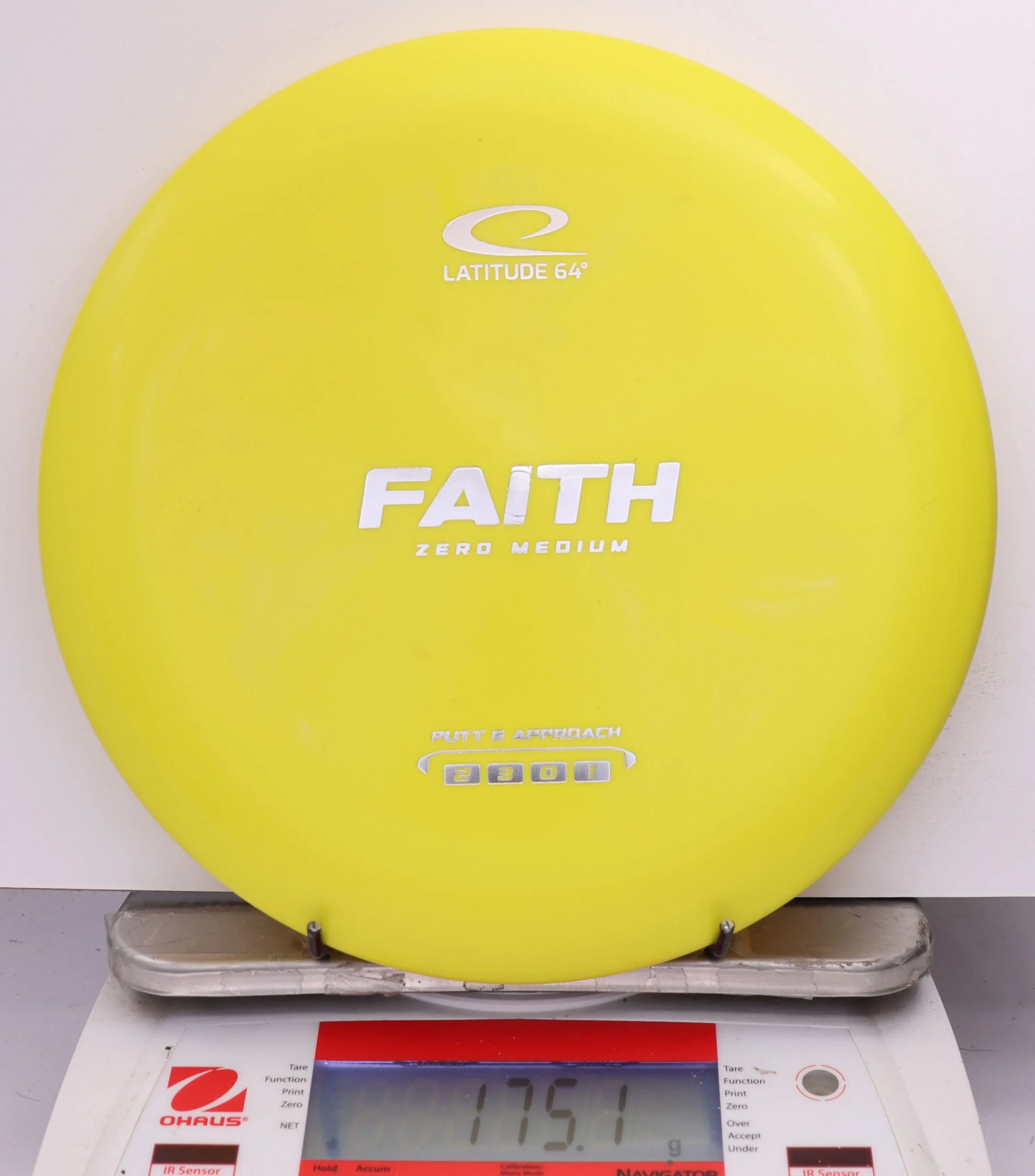 604255 Zero Medium Faith - #851 Yellow, 175