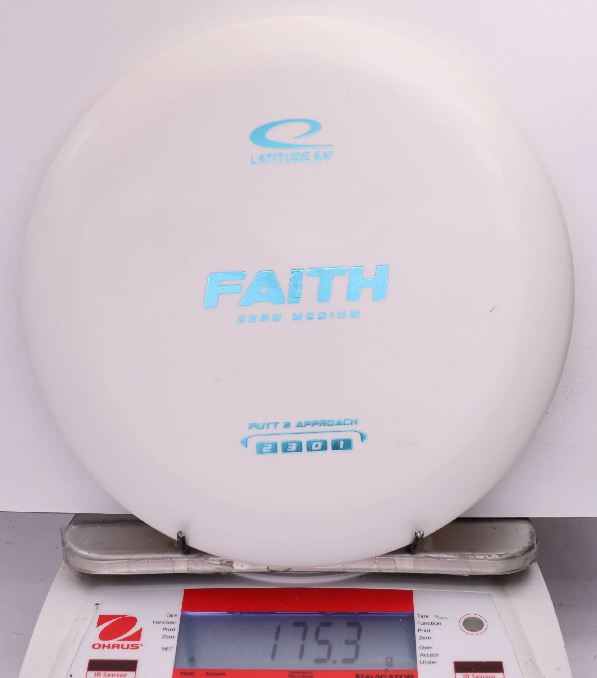 604257 Zero Medium Faith - #853 White, 175