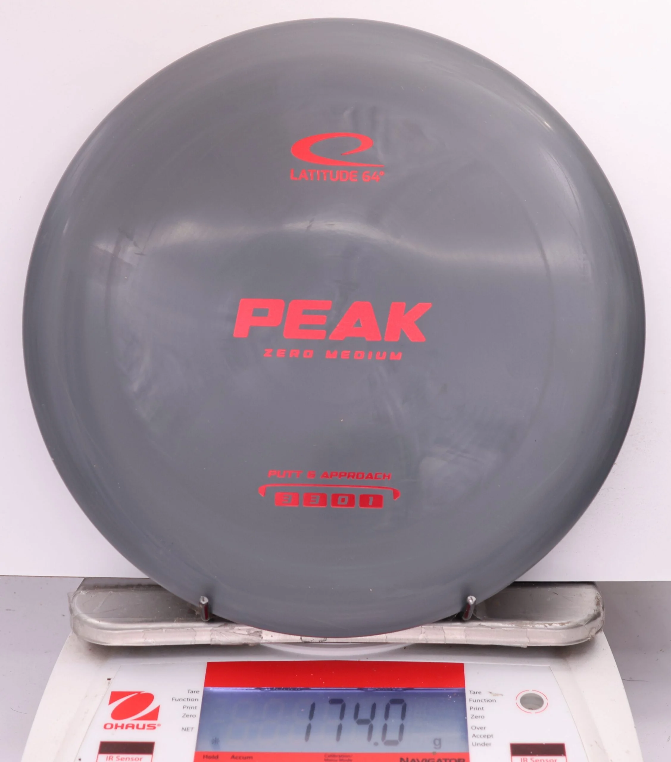 604282 Zero Medium Peak - #855 Gray, 174