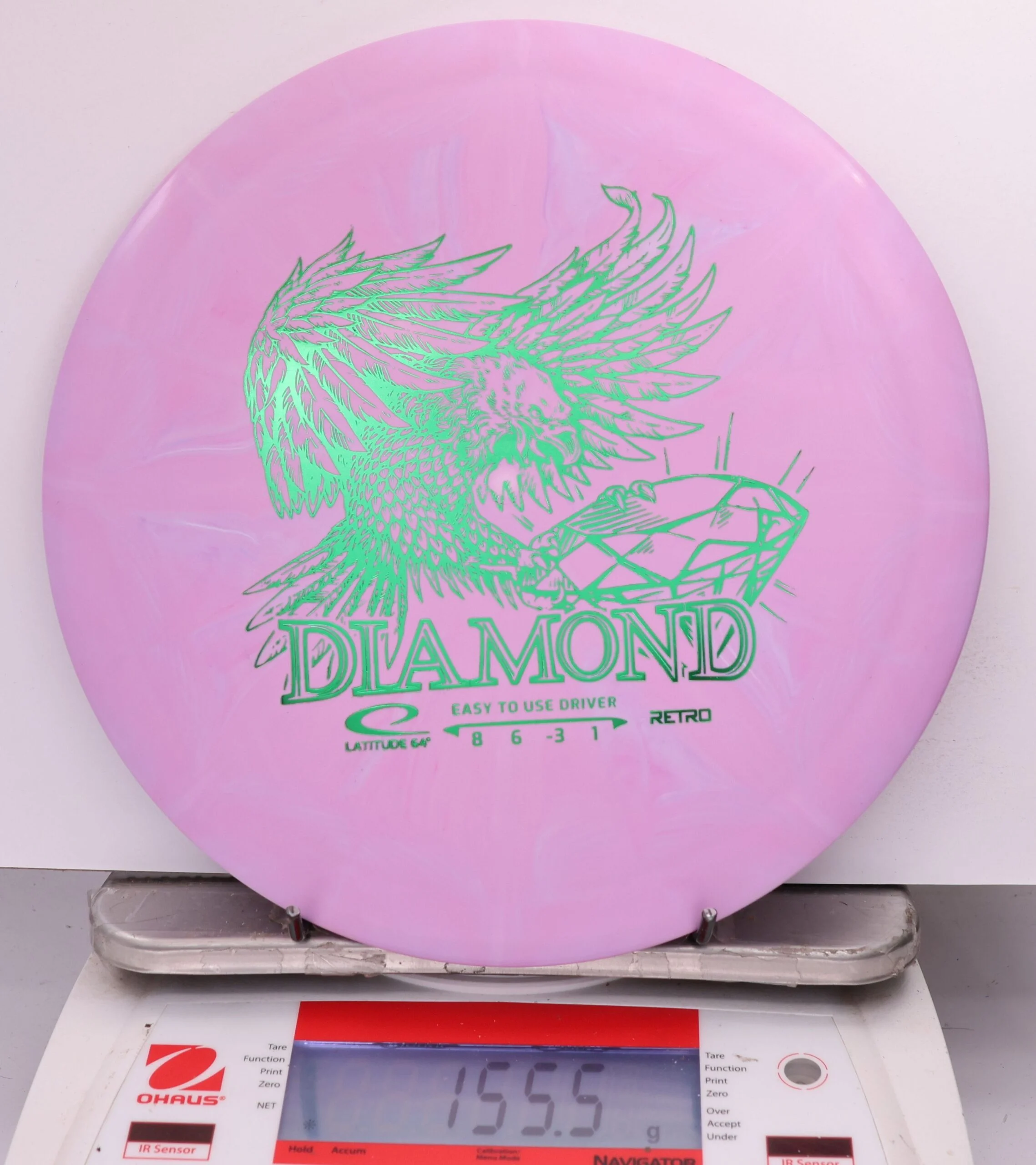 604303 Retro Burst Diamond - #852 PinkPurple, 156
